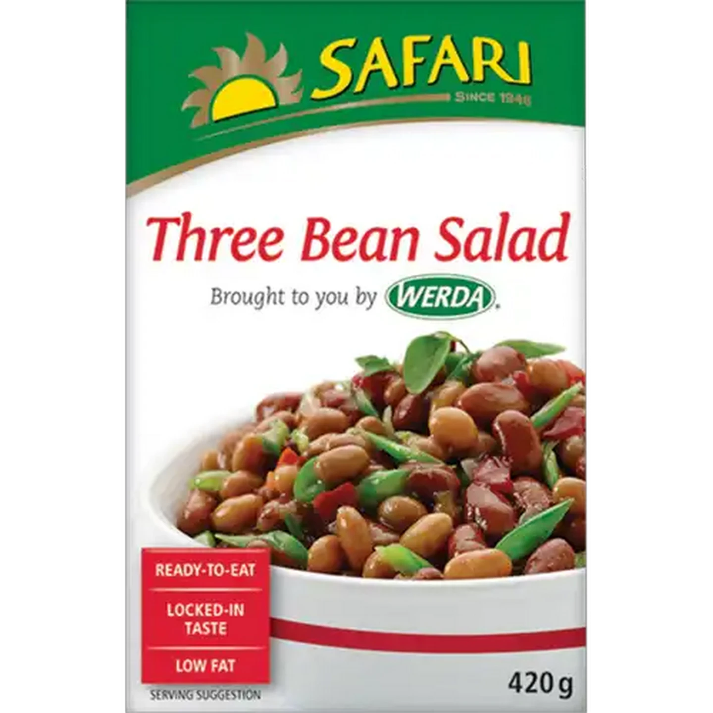 Image of SAFARI Three Bean Salad 420g