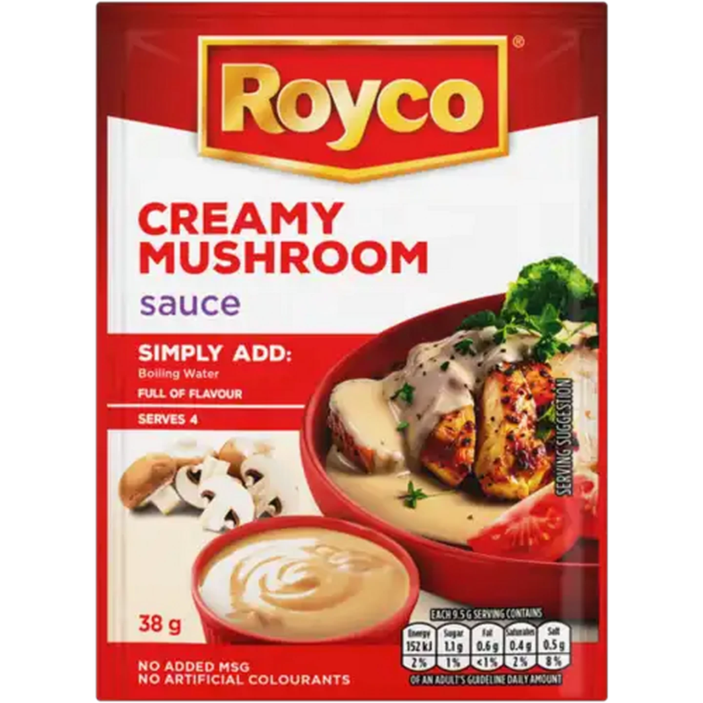 Image of Royco Creamy Mushroom Sauce 38g