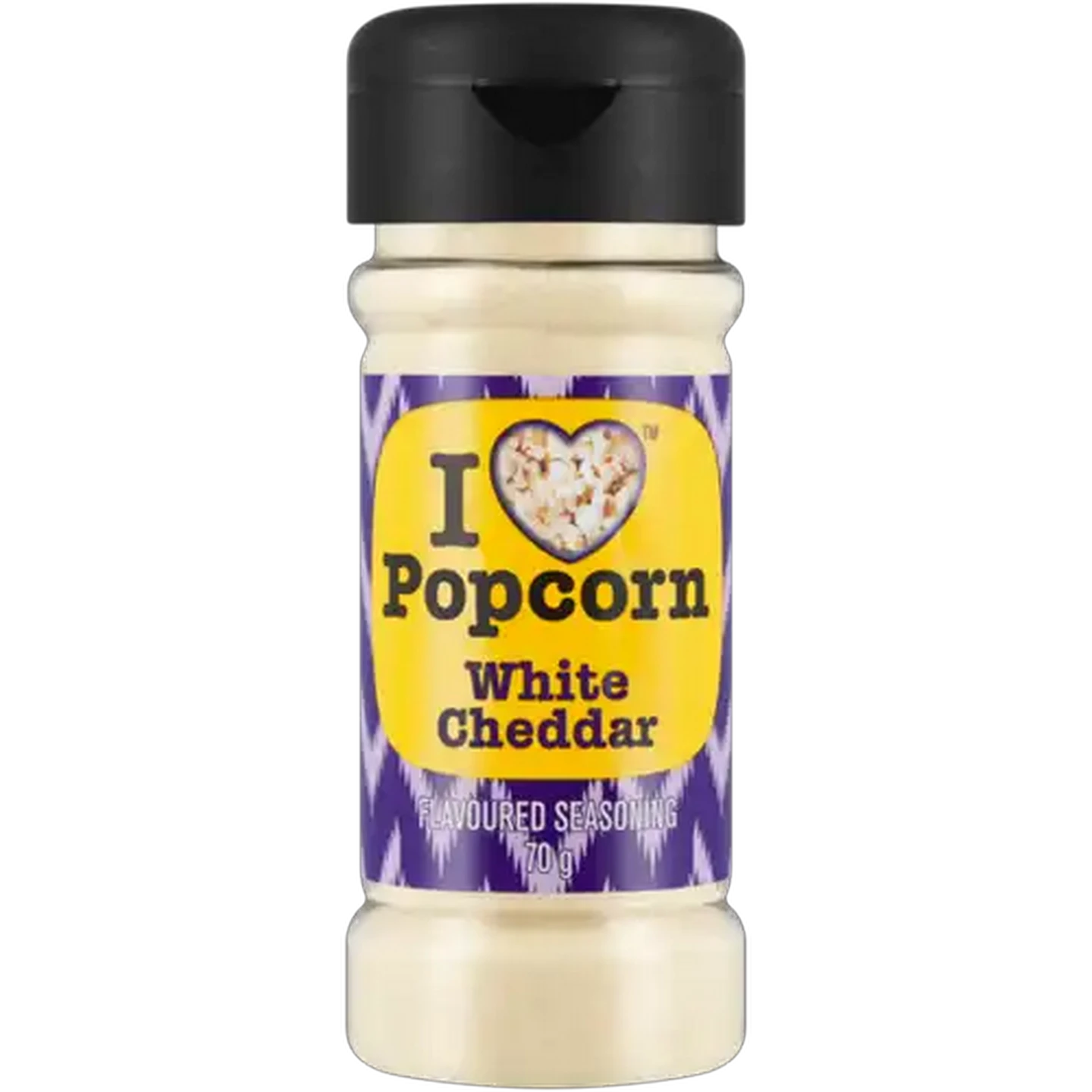 Image of I Love Popcorn White Cheddar Flavoured Seasoning 70g