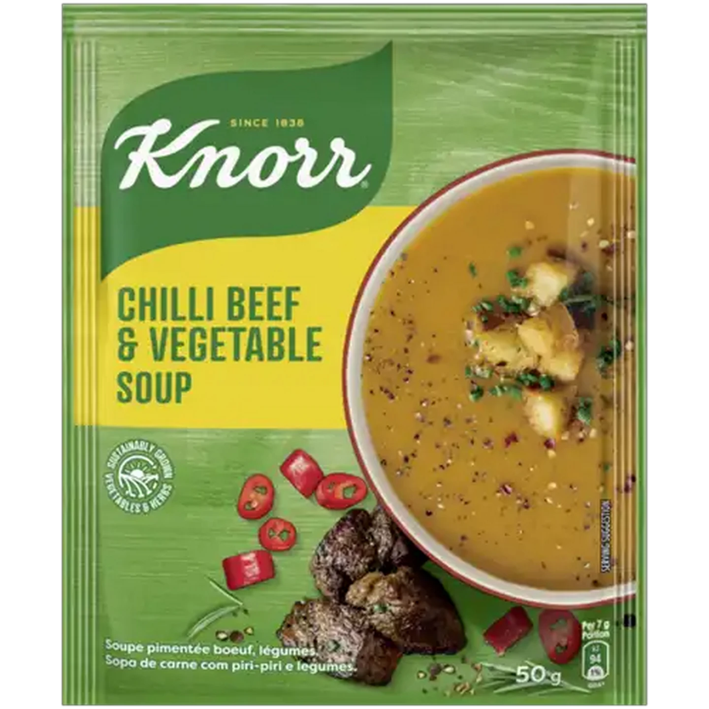 Image of Knorr Chili Beef & Veg Soup 50g