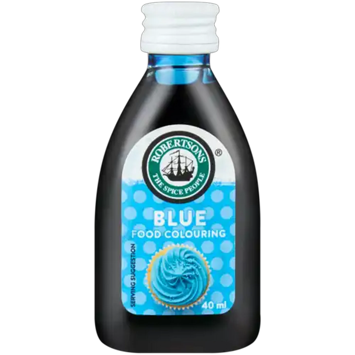 Image of Robertsons Blue Food Colouring 40ml
