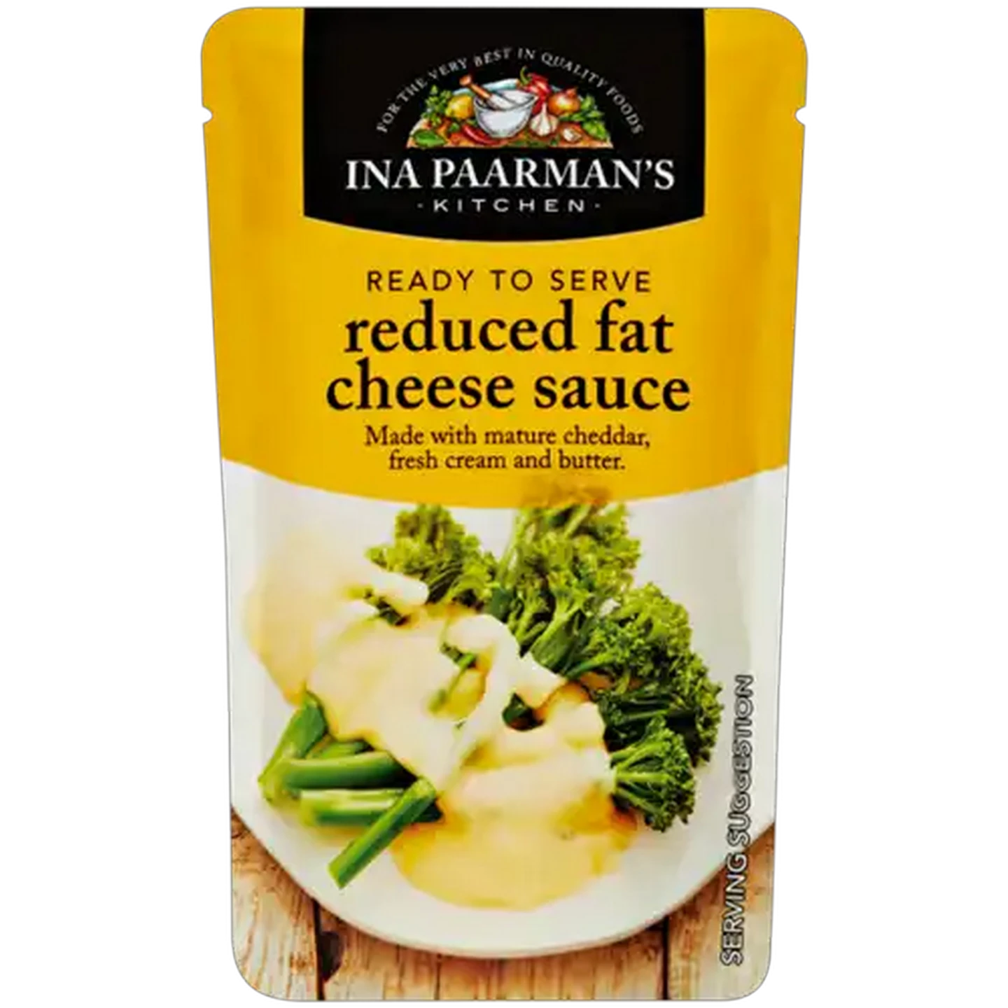 Image of Ina Paarman's Kitchen Ready To Serve Reduced Fat Cheese Sauce 200ml