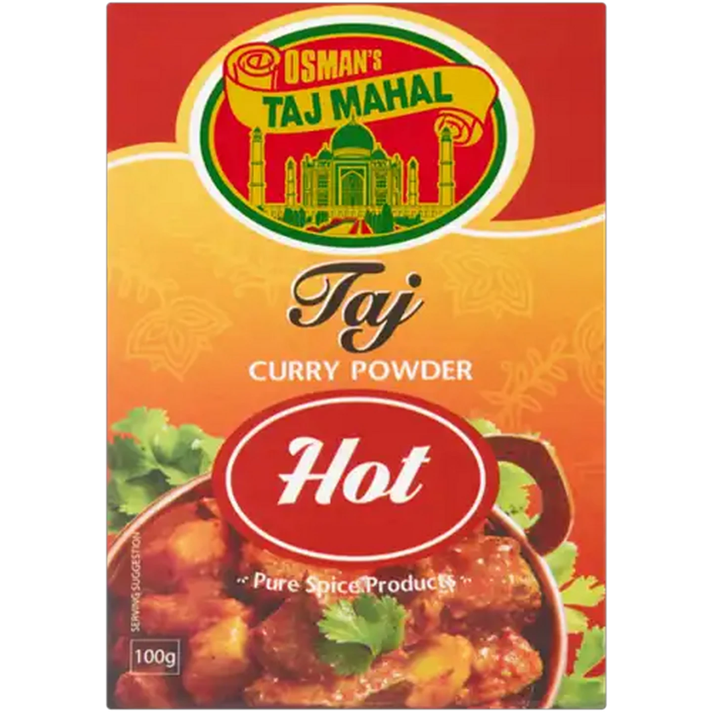 Image of Osman's Taj Mahal Hot Taj Curry Powder 100g