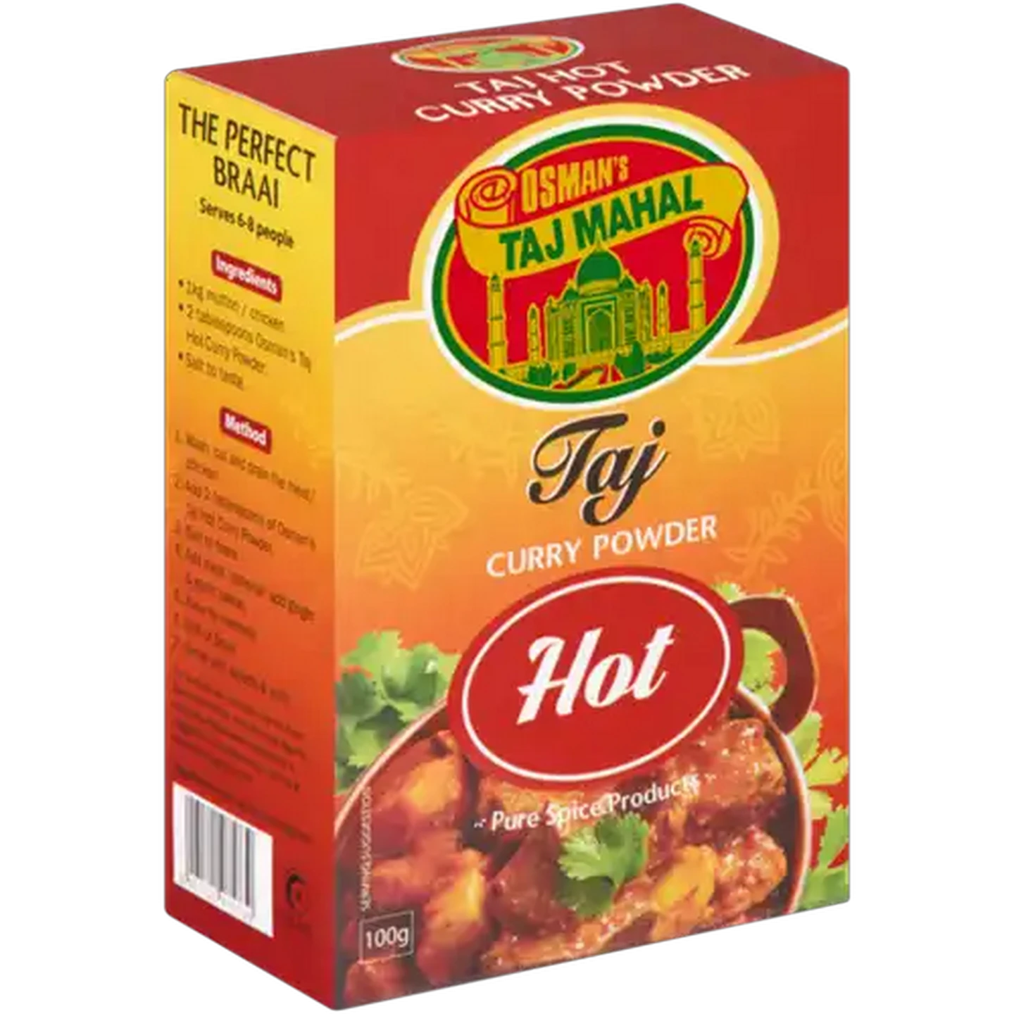 Image of Osman's Taj Mahal Hot Taj Curry Powder 100g