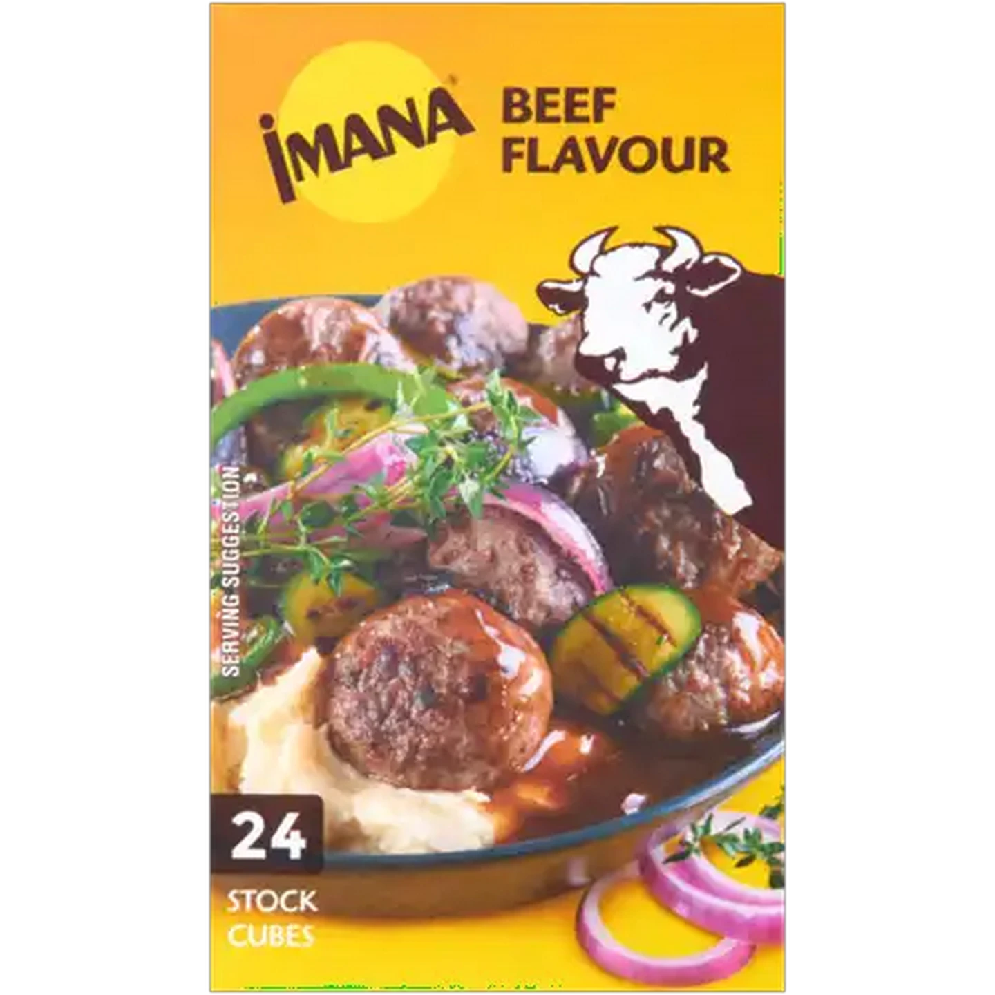 Image of Imana Super Stock Beef Flavoured Cubes 24 Pack