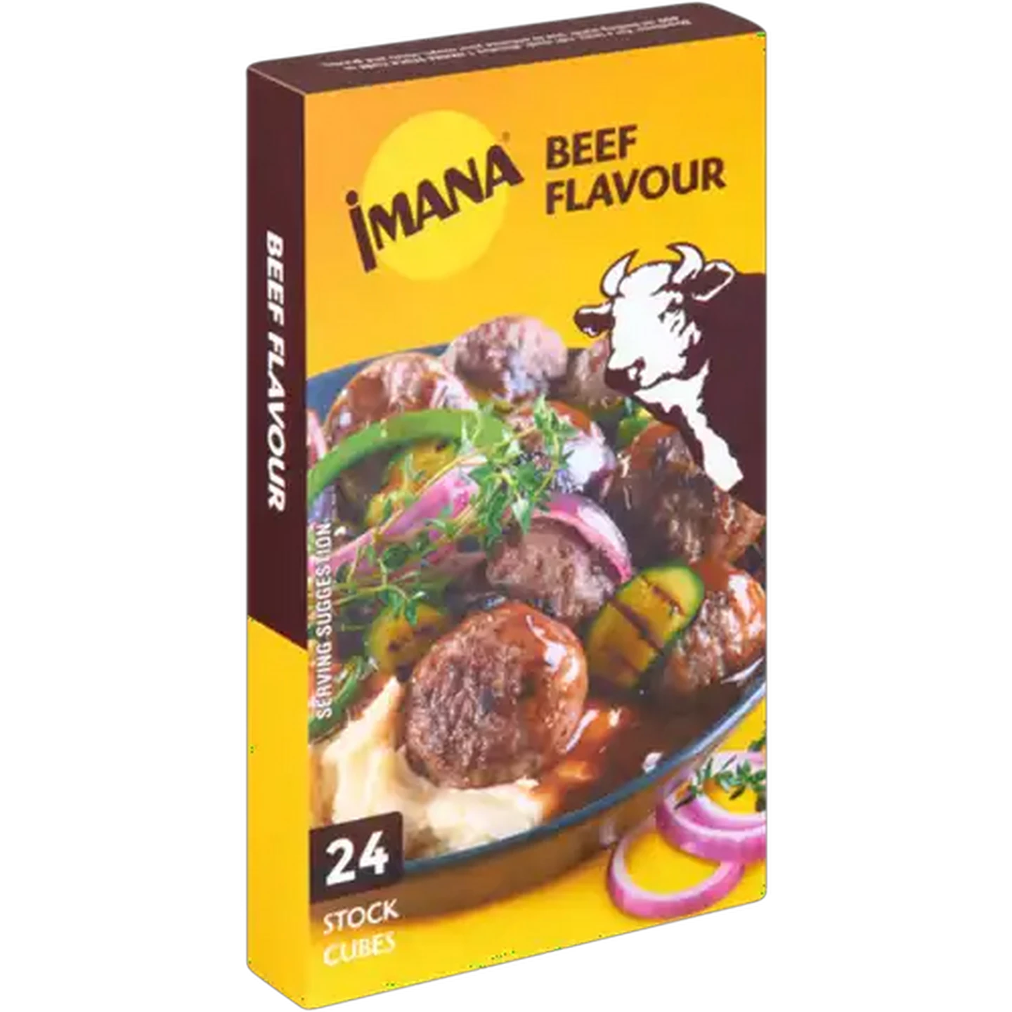 Image of Imana Super Stock Beef Flavoured Cubes 24 Pack