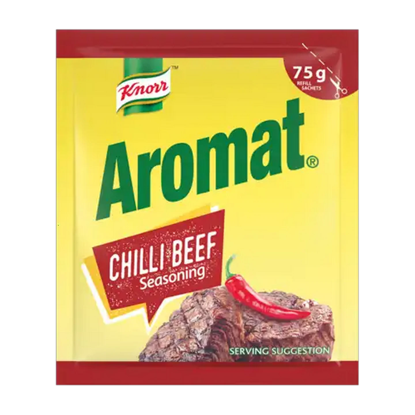 Image of Aromat Chilli Beef Seasoning Refill 75g