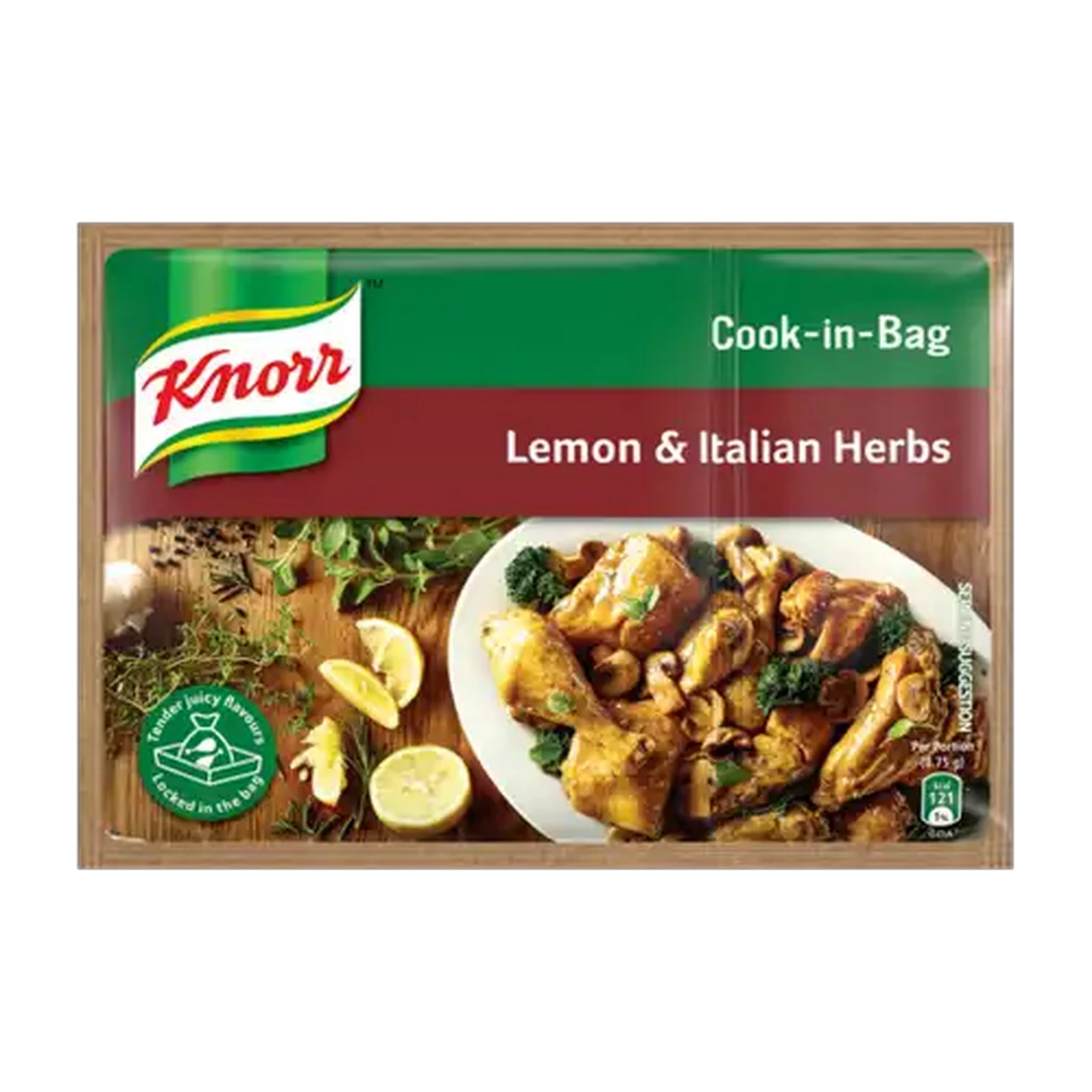 Image of Knorr Lemon & Italian Herbs Cook-In-Bag 35g