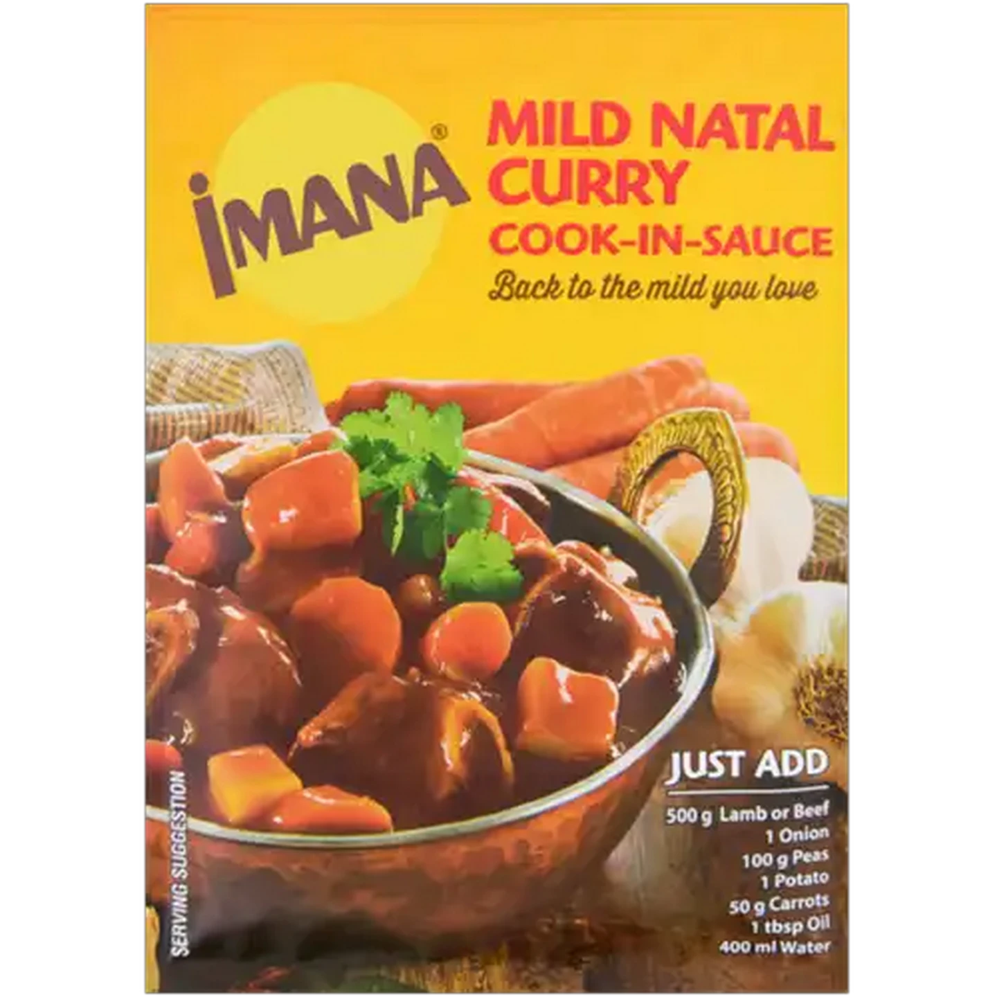 Image of Imana Mild Natal Curry Cook-in-Sauce 48g