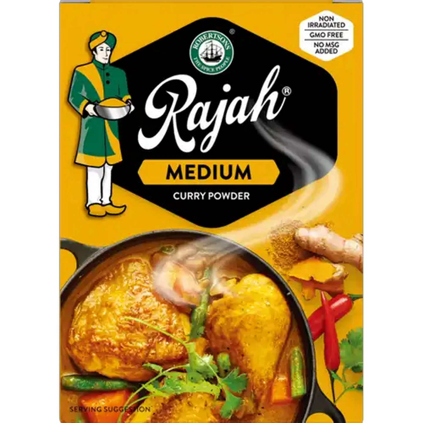 Image of Rajah Medium Curry Powder Box 100g