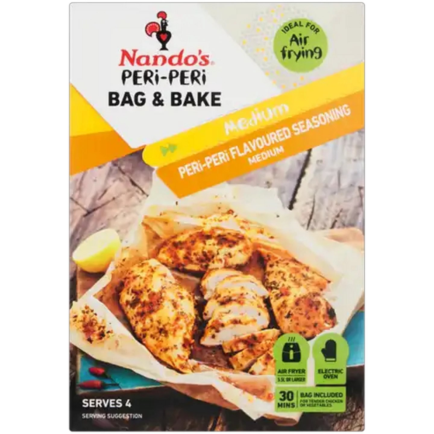Image of Nando's Medium Peri-Peri Bag & Bake 20g