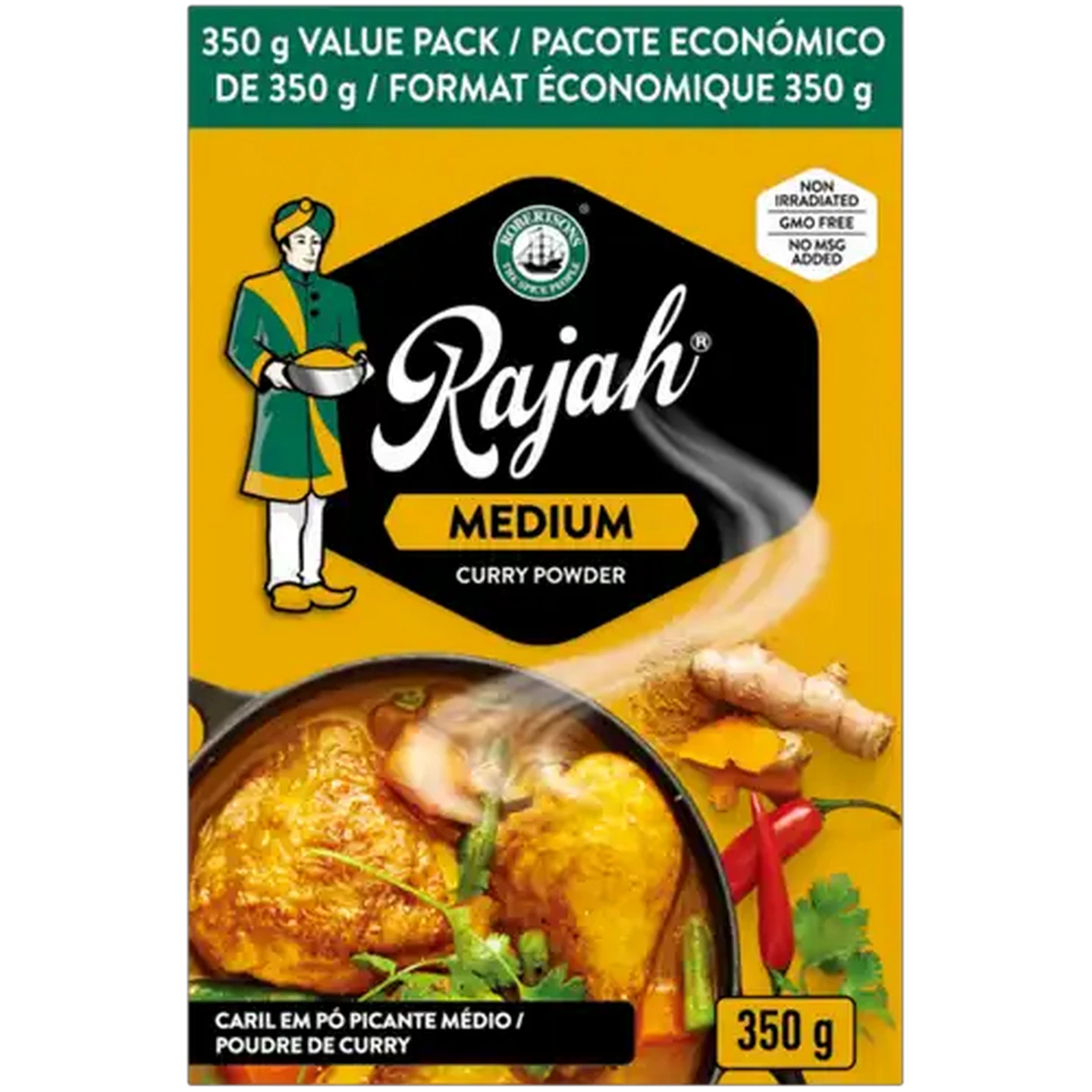 Image of Rajah Medium Curry Powder 350g