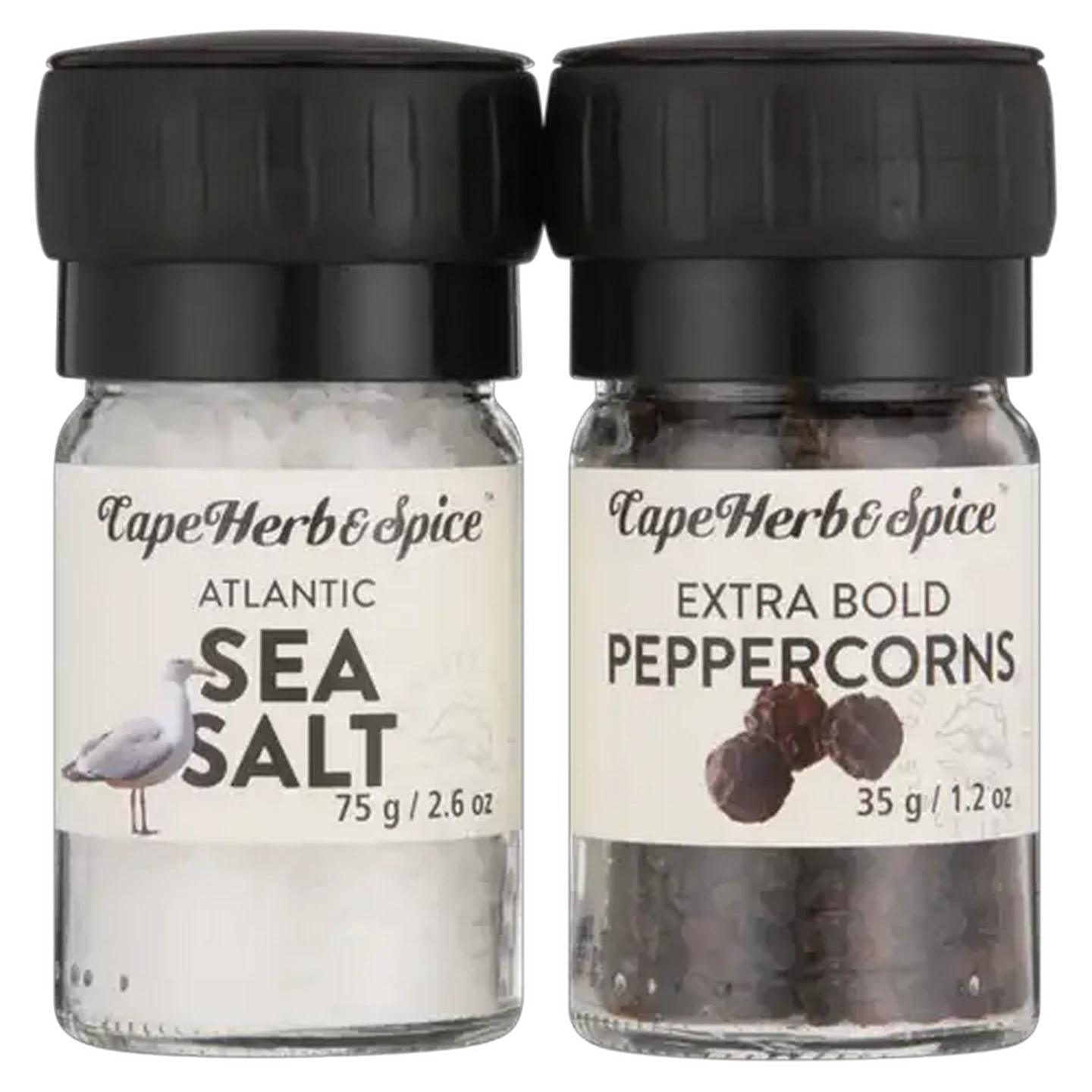 Image of Cape Herb & Spice Salt & Pepper Grinder 105g