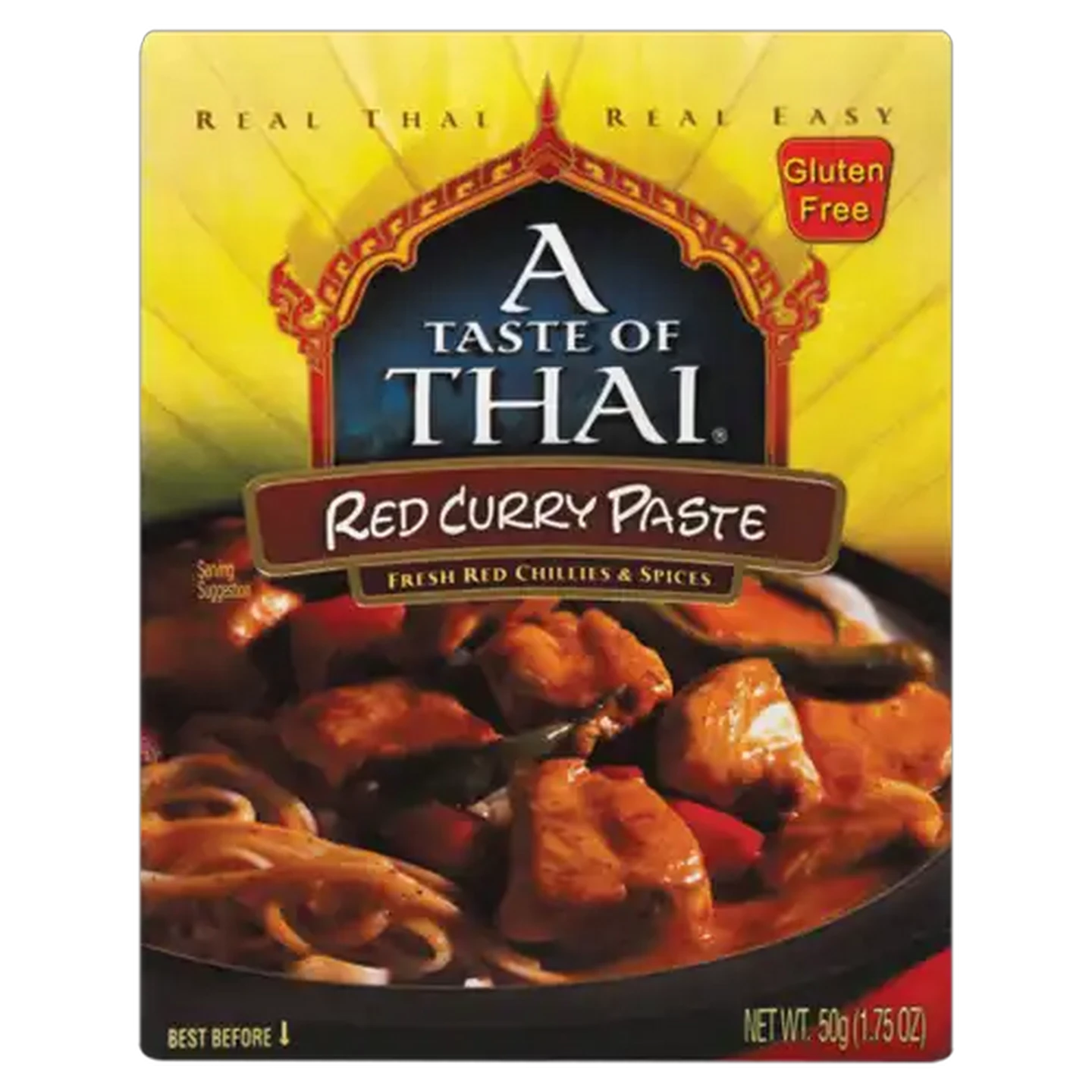 Image of A Taste Of Thai Red Curry Paste 50g