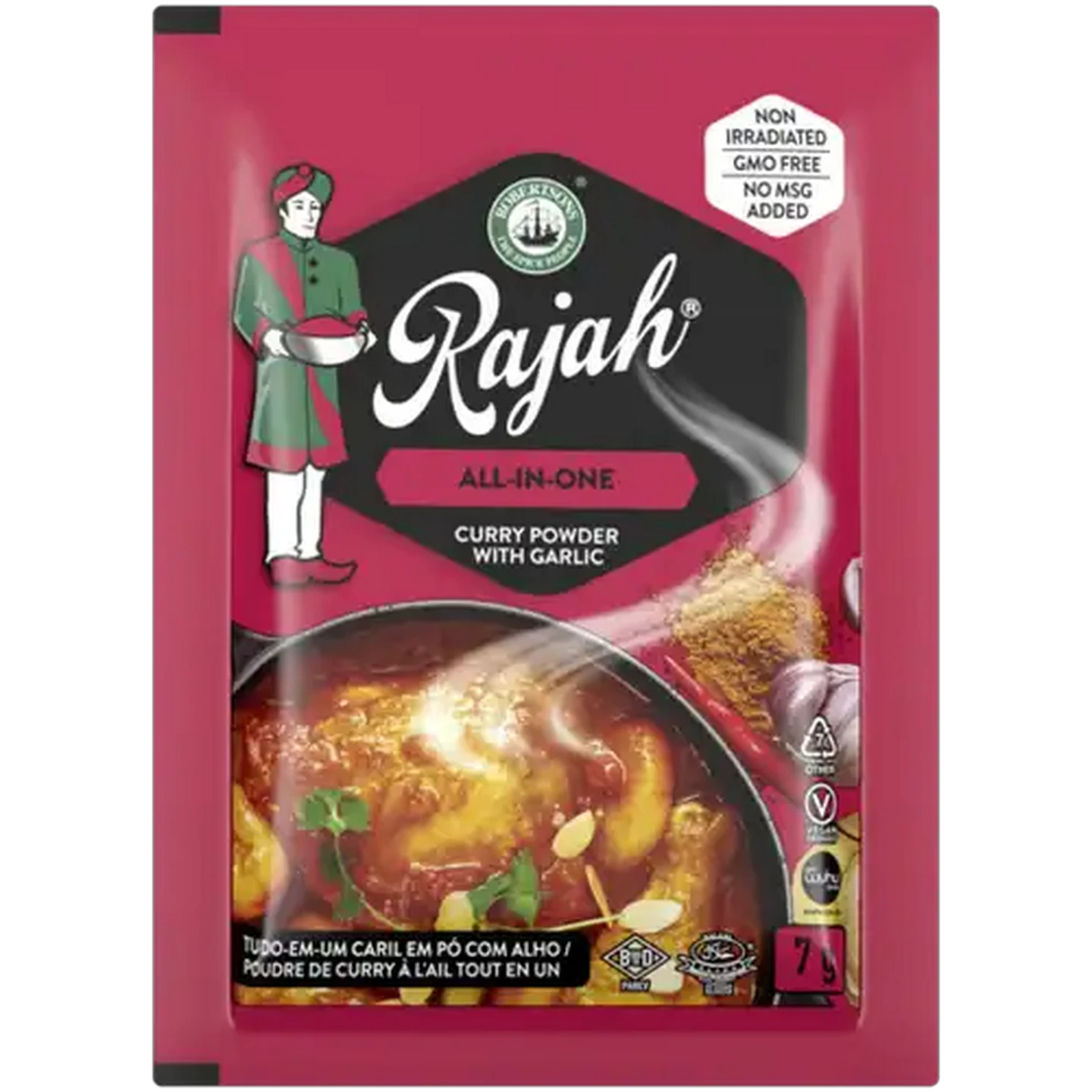 Image of Rajah All-In-One Curry Powder Envelope 7g