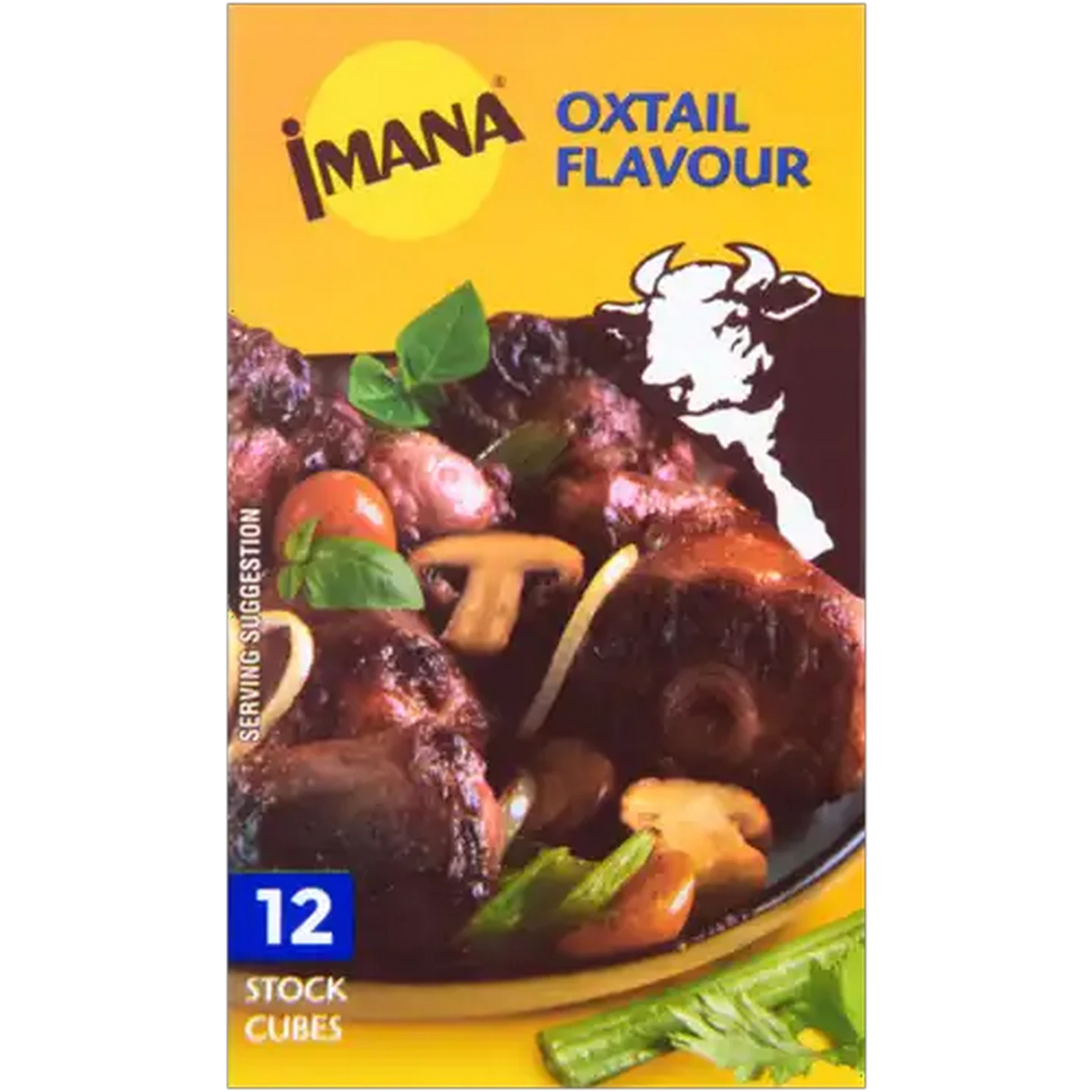 Image of Imana Oxtail Flavour Stock Cubes 12 Pack