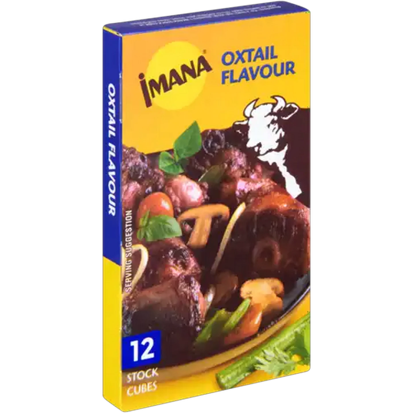 Image of Imana Oxtail Flavour Stock Cubes 12 Pack