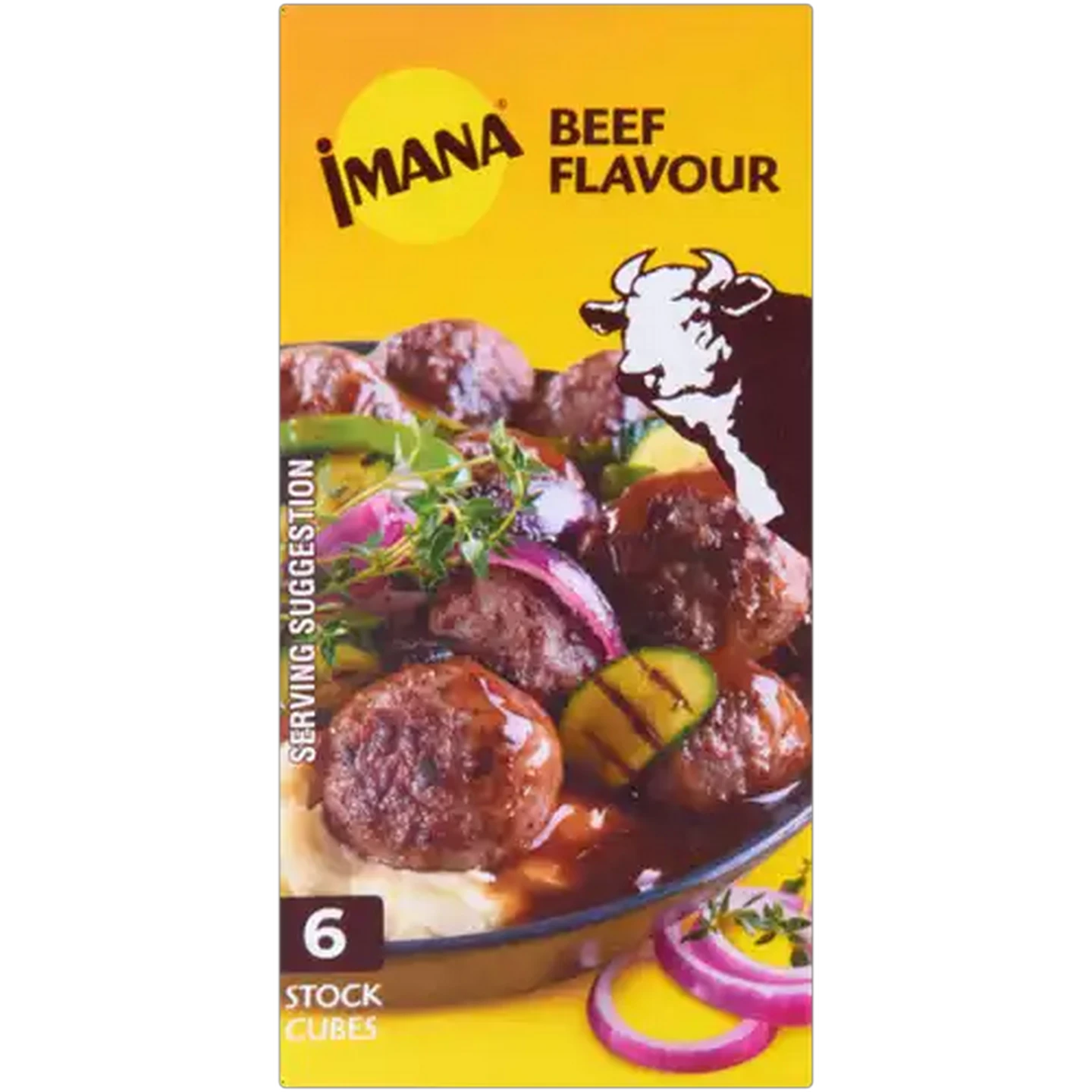 Image of Imana Beef Flavour Stock Cubes 6 Pack