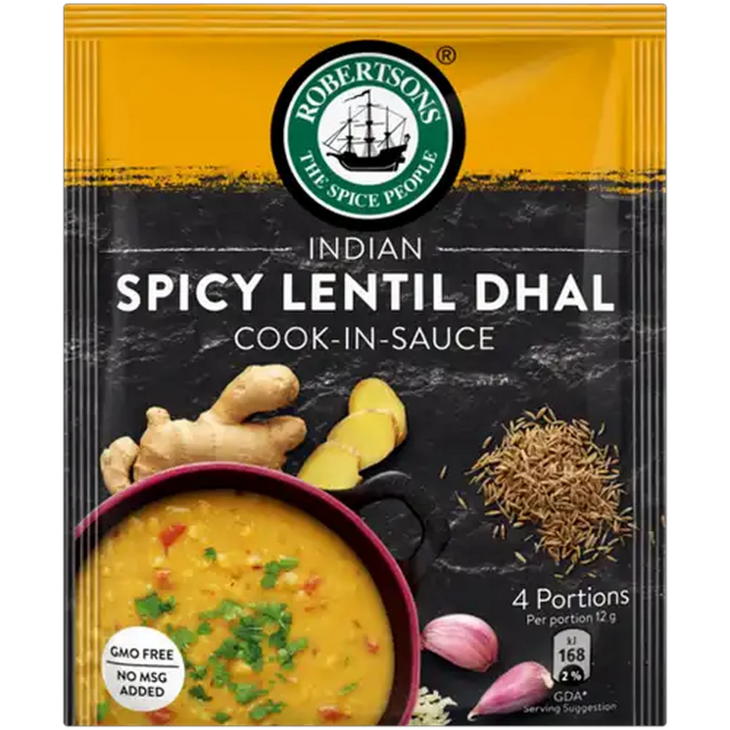 Image of Robertsons Indian Spicy Lentil Dhal Cook-In-Sauce 48g