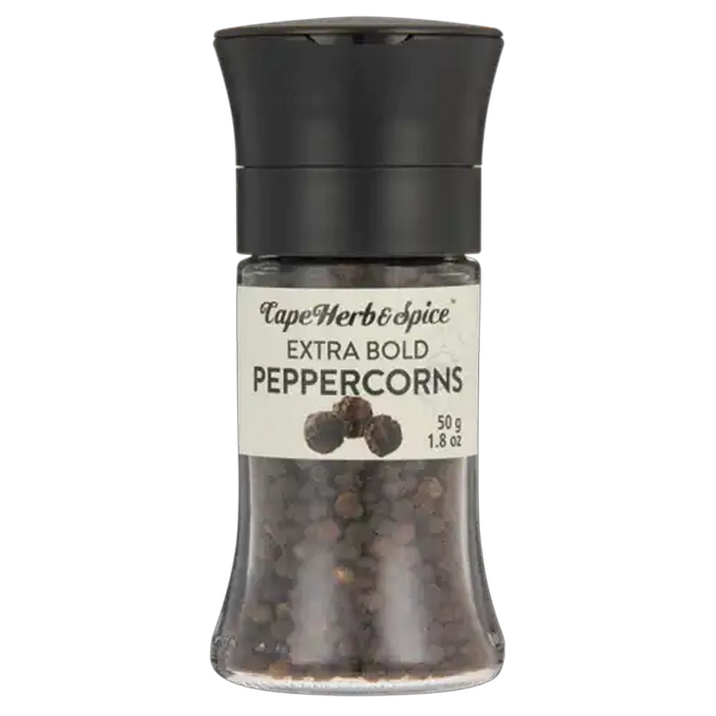 Image of Cape Herb & Spice Black Pepper Grinder 50g