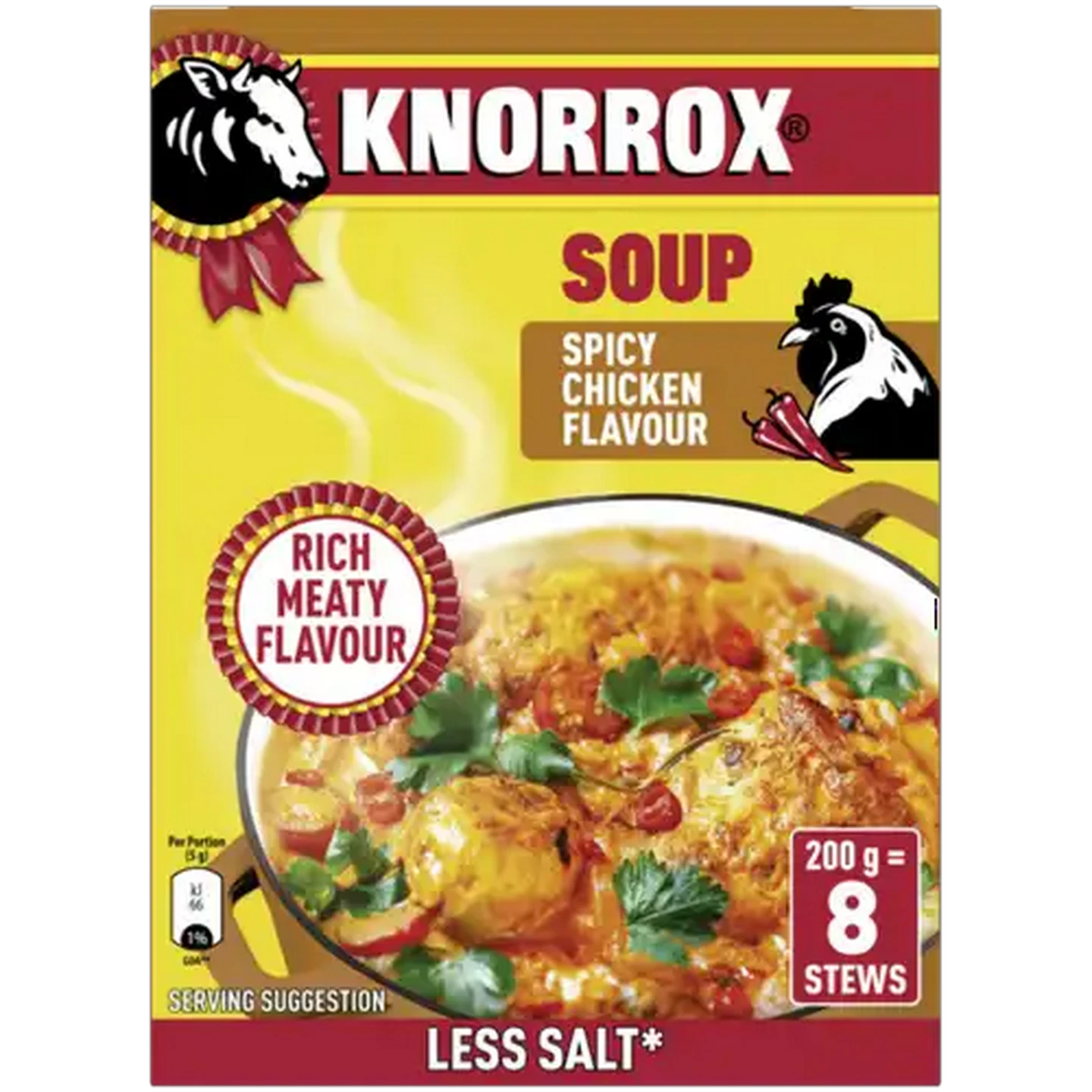 Image of Knorrox Spicy Chicken Flavoured Thickening Soup 200g