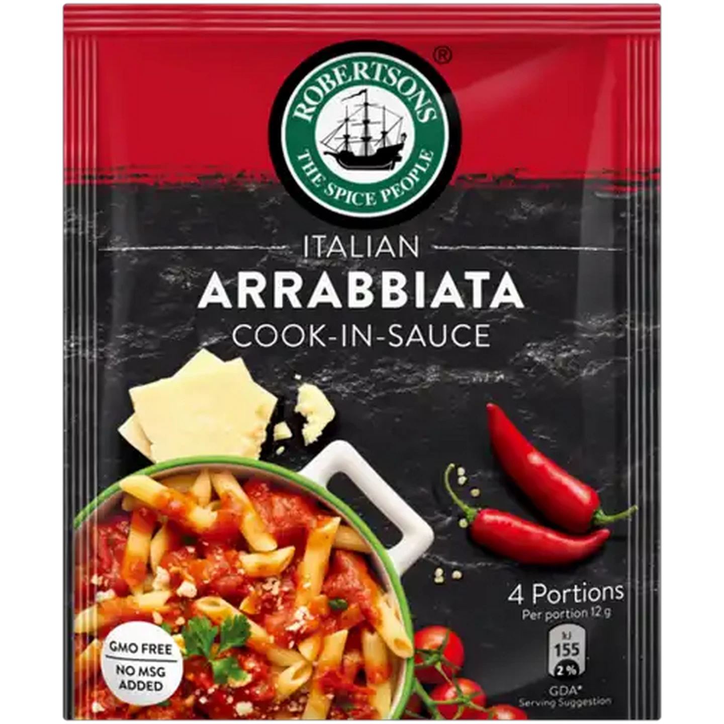 Image of Robertsons Italian Arrabbiata Cook-In-Sauce 48g