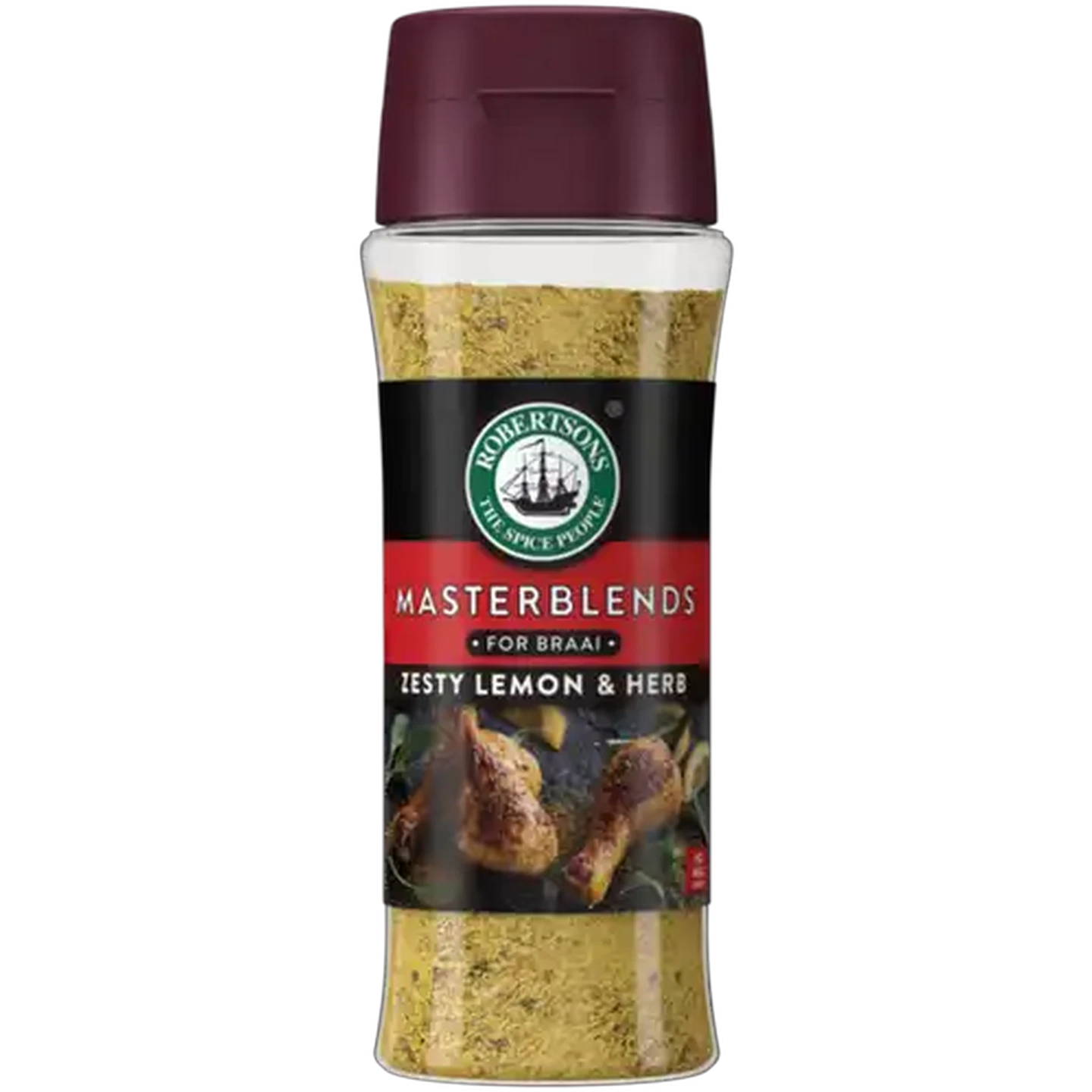 Image of Robertsons Masterblends Zesty Lemon and Herb Spice Blend 200ml