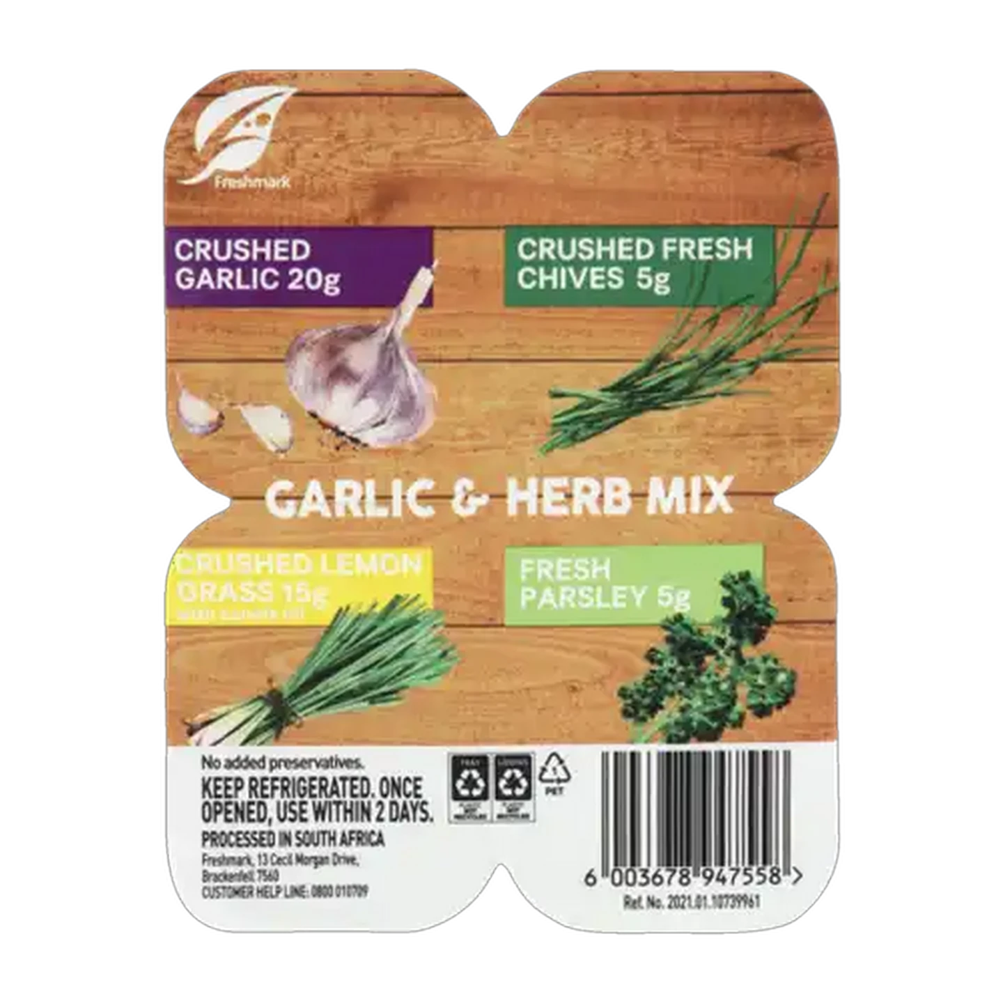 Image of Garlic & Herb Mix 4 x 20g