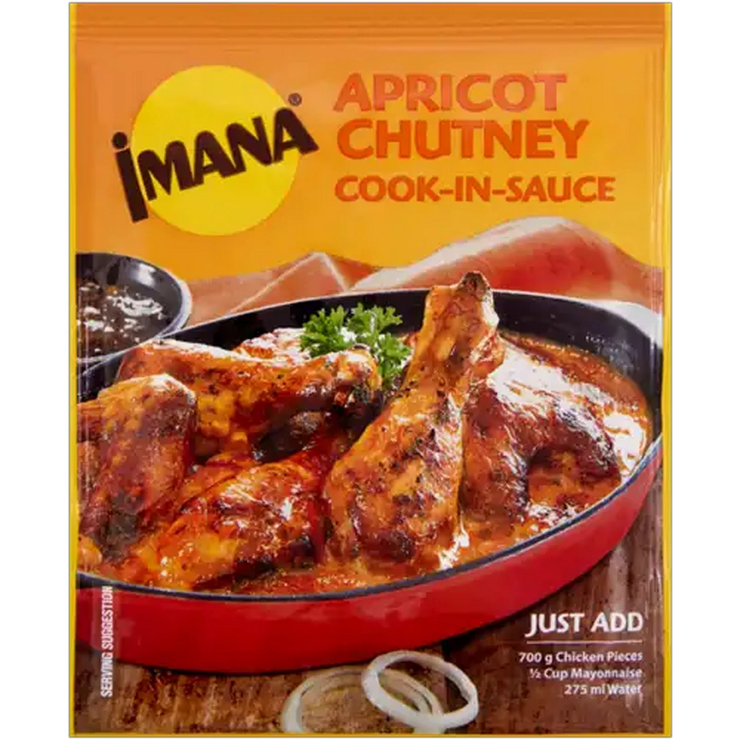 Image of Imana Apricot Chutney Cook-in-Sauce 48g