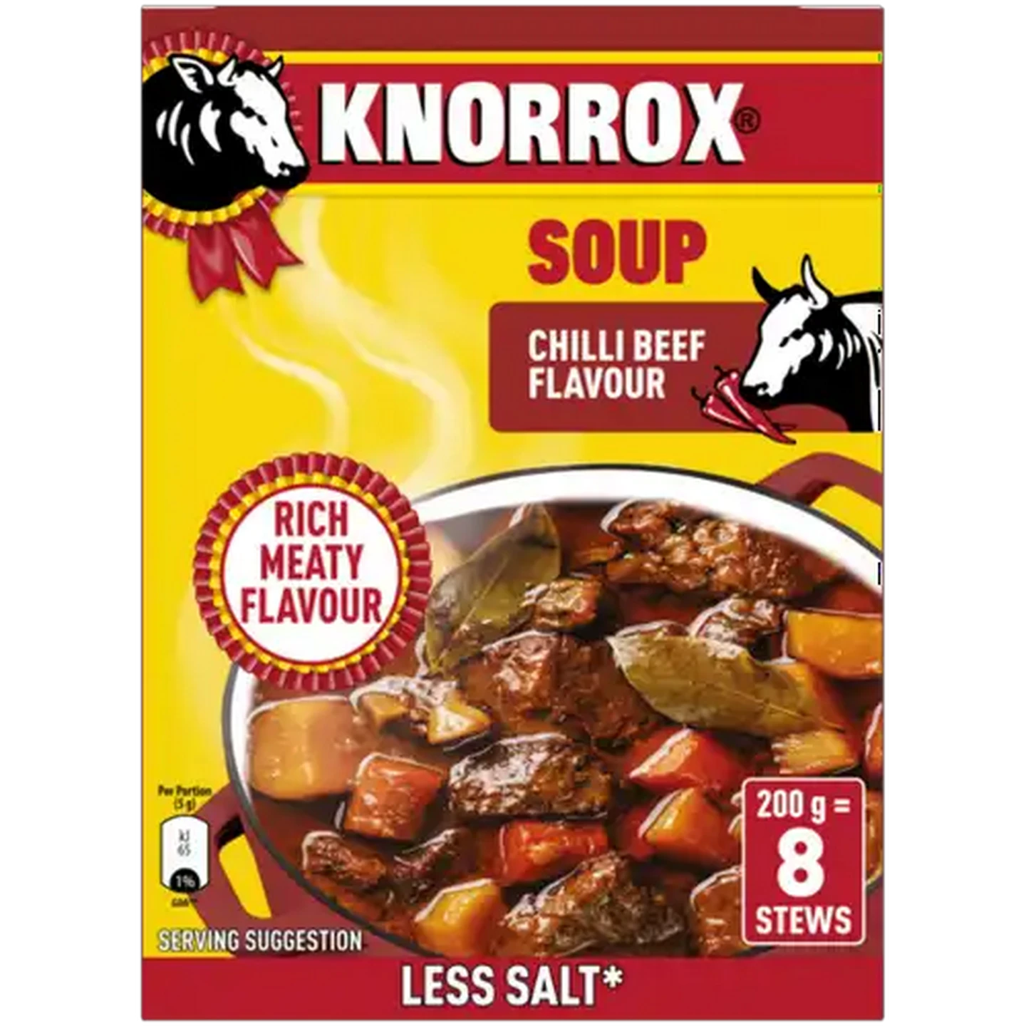 Image of Knorrox Chilli Beef Flavoured Thickening Soup 200g