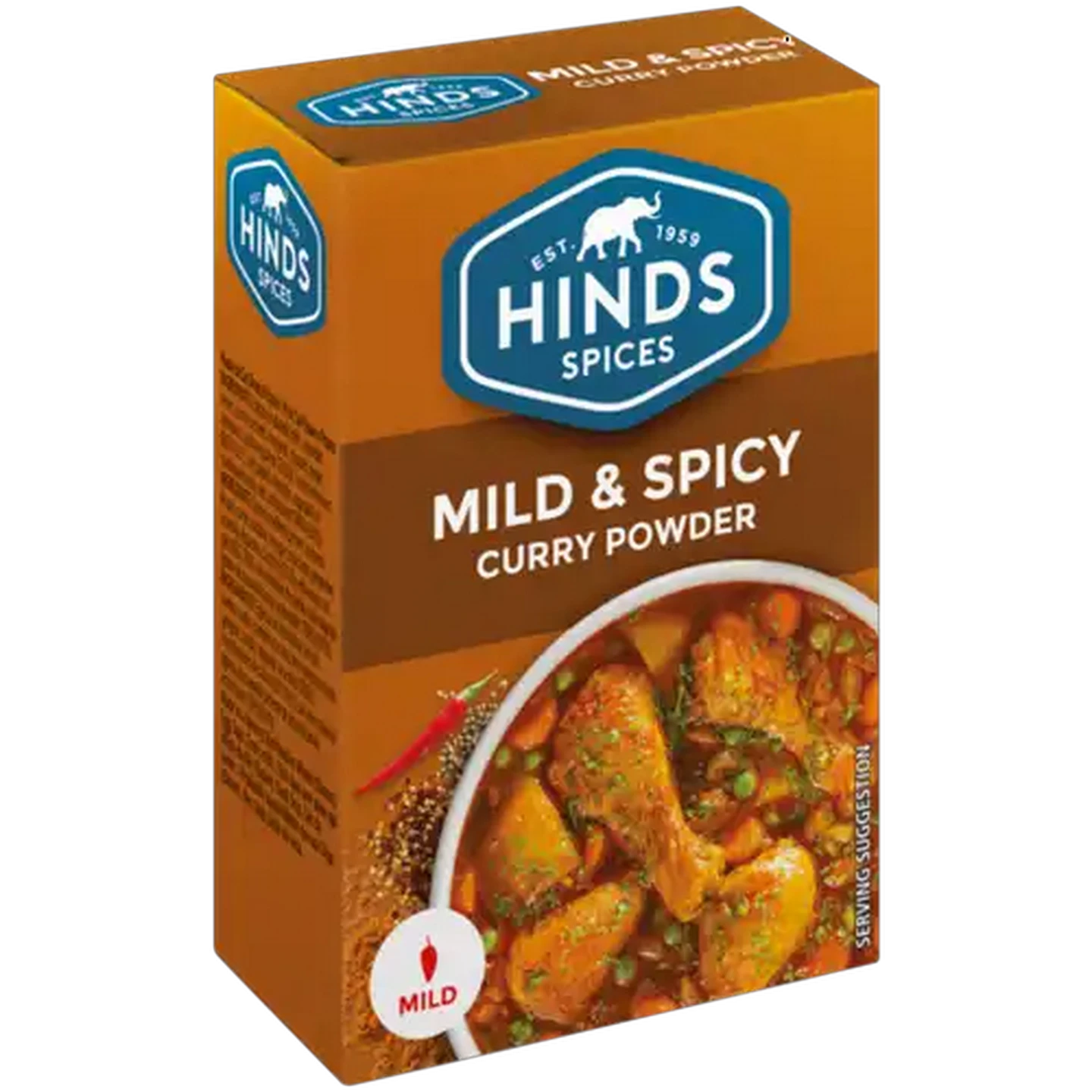 Image of Hinds Spices Mild & Spicy Curry Powder 50g