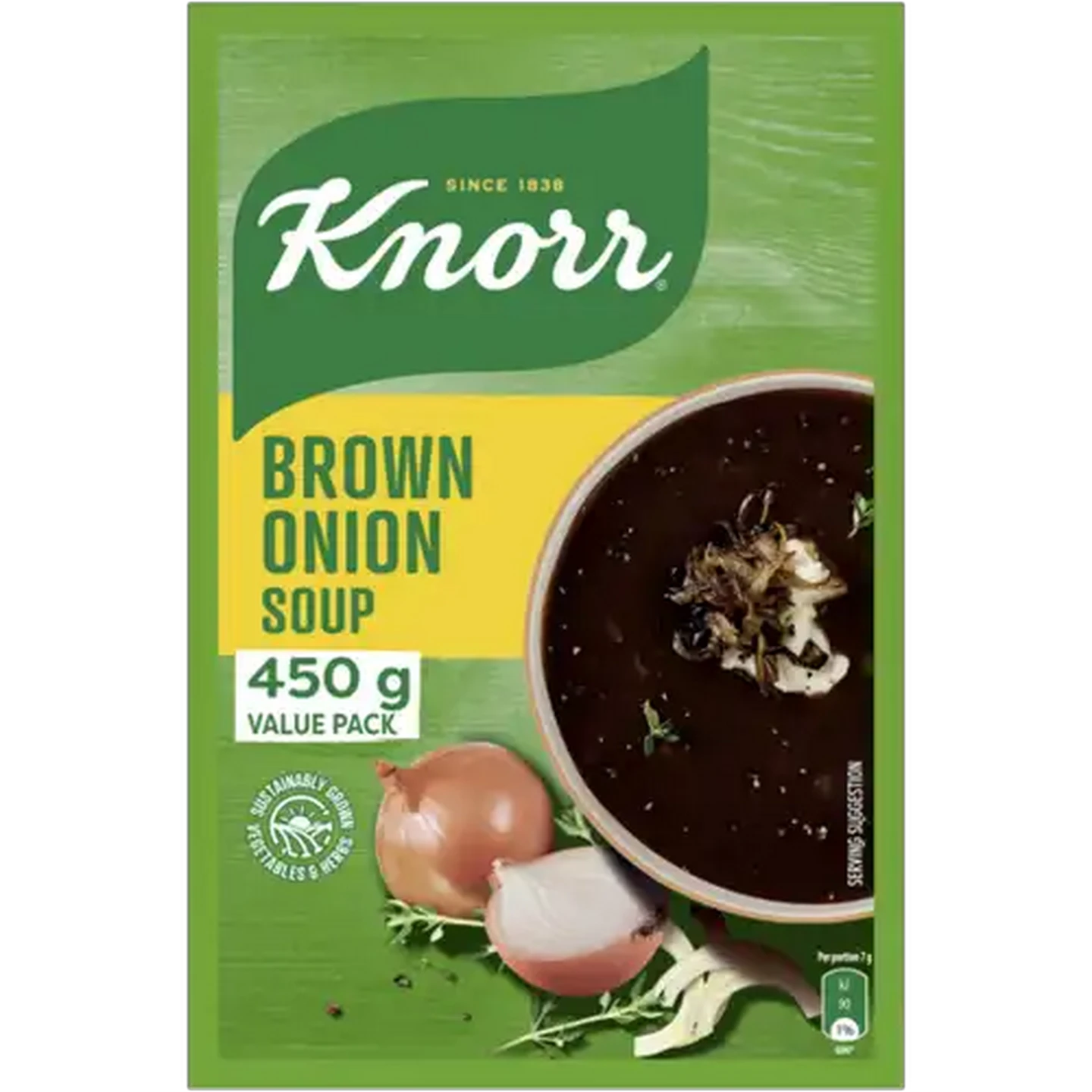Image of Knorr Brown Onion Thickening Soup 450g