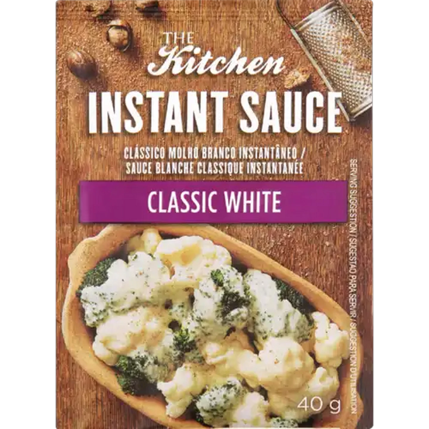 Image of The Kitchen Instant Classic White Sauce 40g