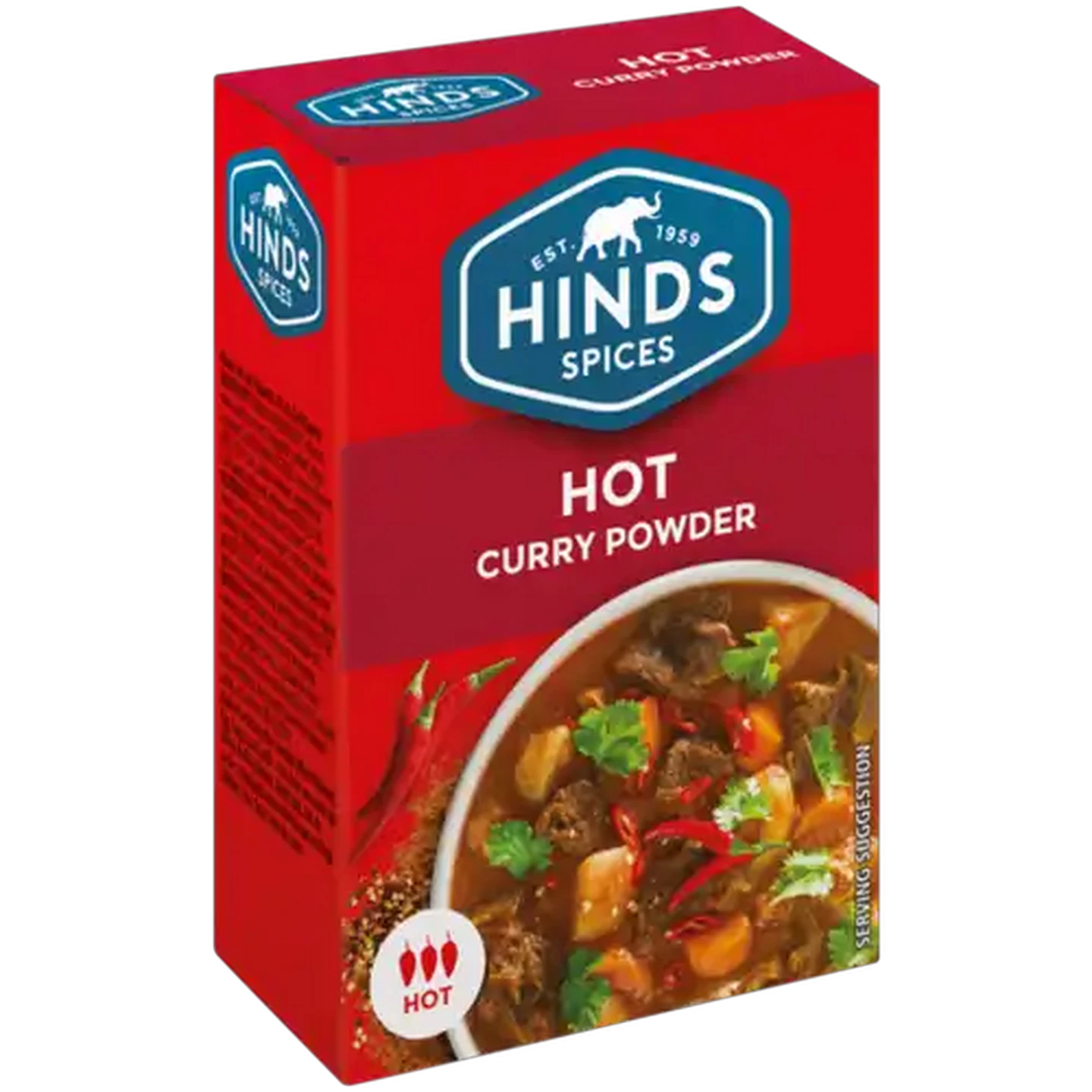 Image of Hinds Spices Hot Curry Powder 50g