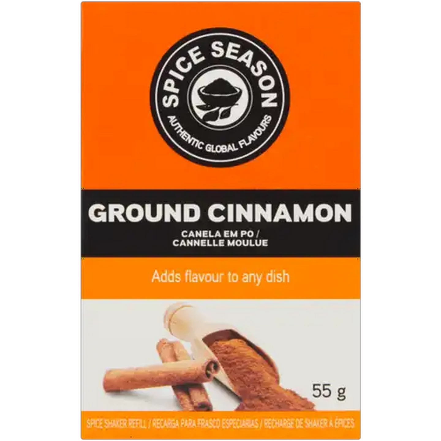 Image of Spice Season Ground Cinnamon Refill 55g