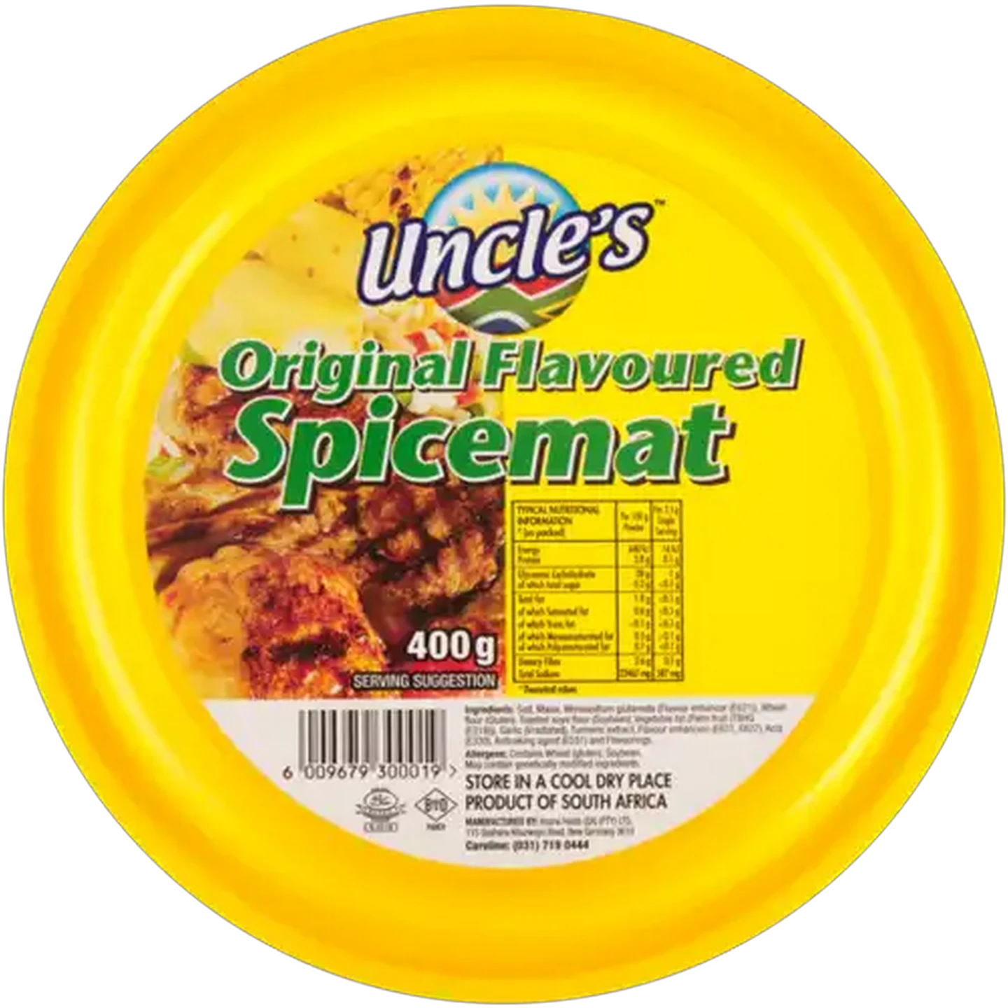 Image of Uncle's Original Flavoured Spicemat 400g