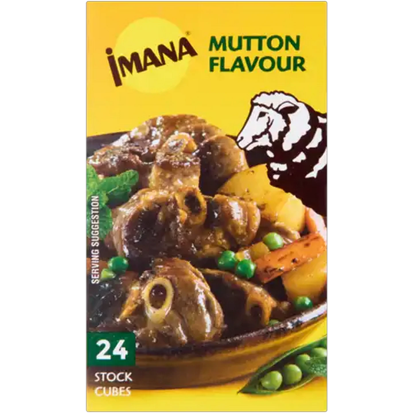 Image of Imana Super Stock Mutton Flavoured Cubes 24 Pack