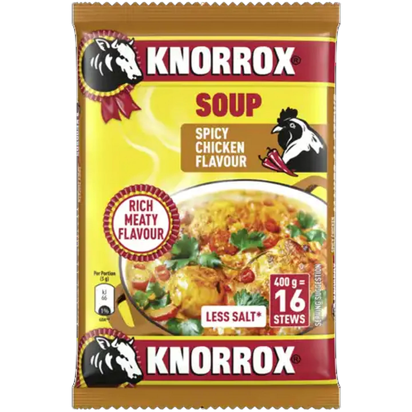 Image of Knorrox Spicy Chicken Flavoured Thickening Soup 400g