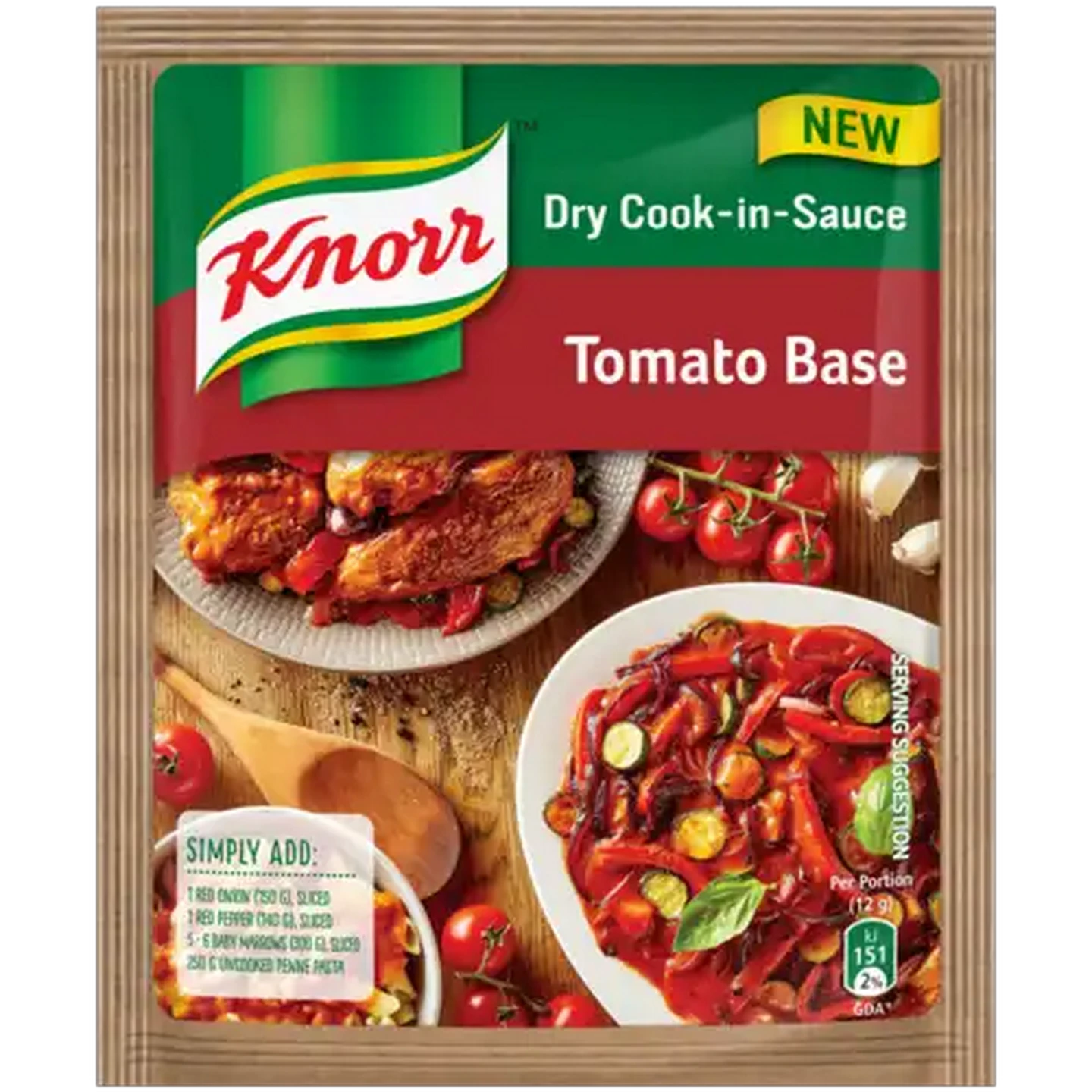 Image of Knorr Tomato Base Dry Cook-In-Sauce 48g