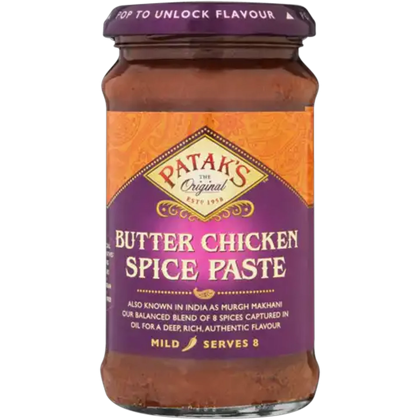 Image of Patak's Butter Chicken Spice Paste 312g