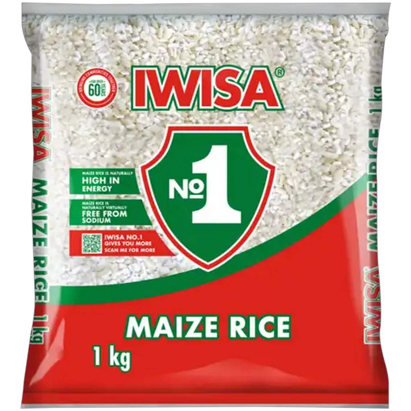 Image of Iwisa No.1 Maize Rice 1kg