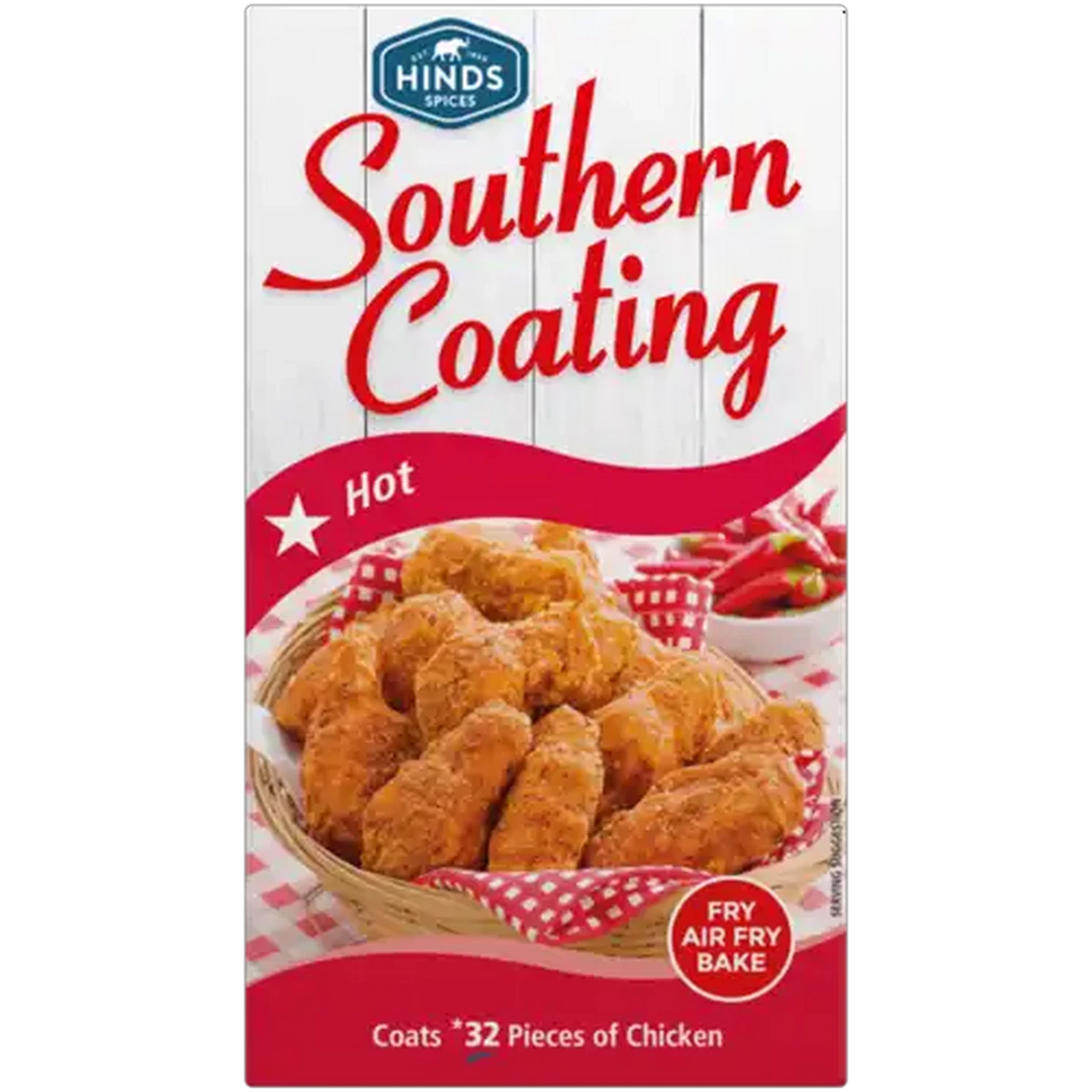 Image of Hinds Spices Hot Southern Coating 200g