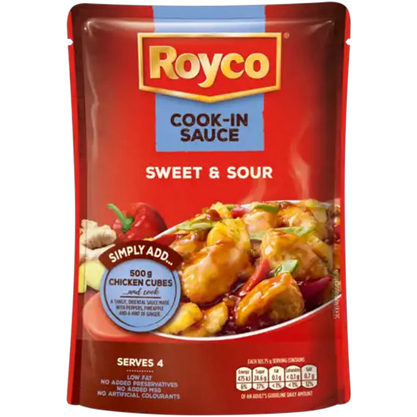 Image of Royco Sweet & Sour Cook-In Sauce 415g