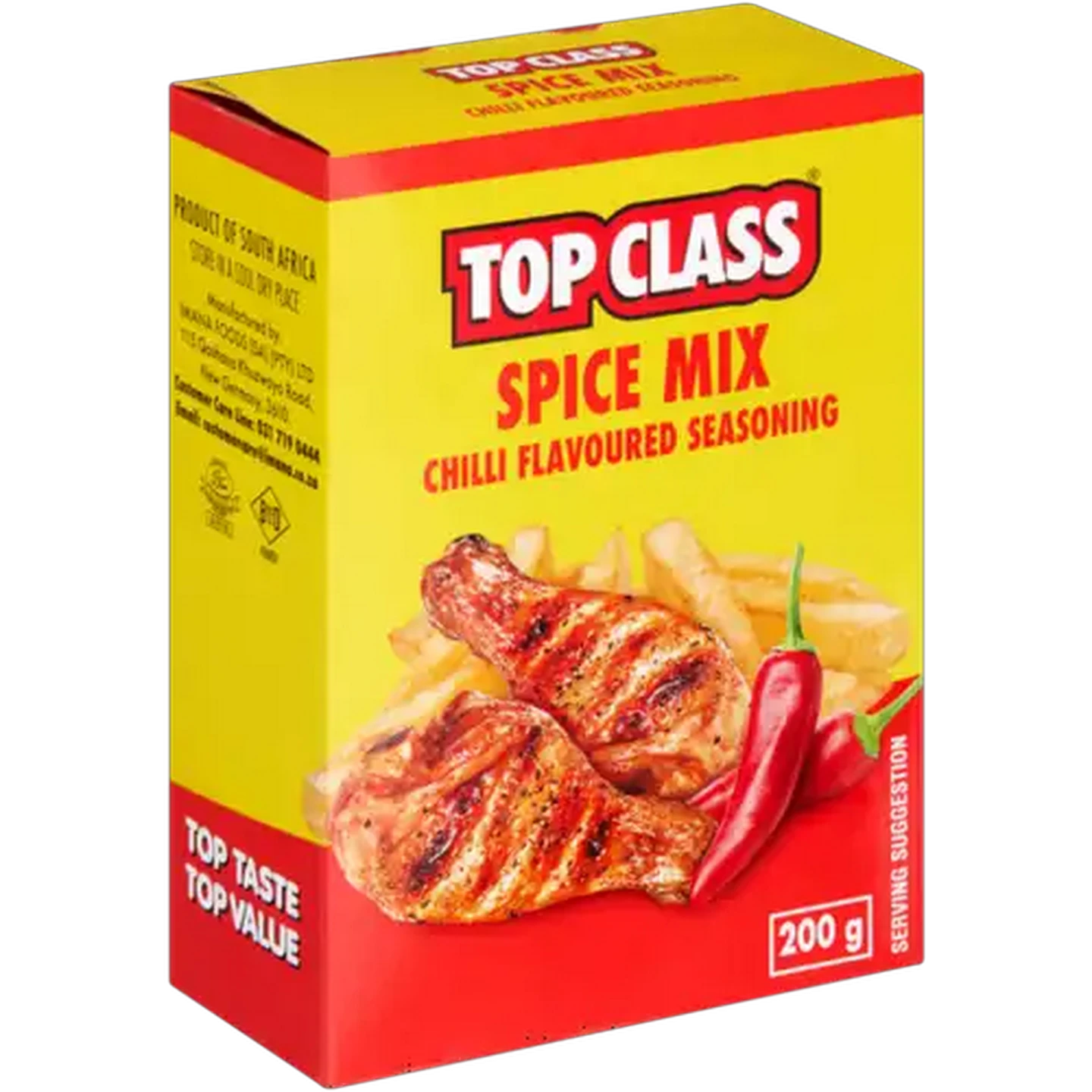 Image of Top Class Chilli Flavoured Spice Mix Seasoning 200g