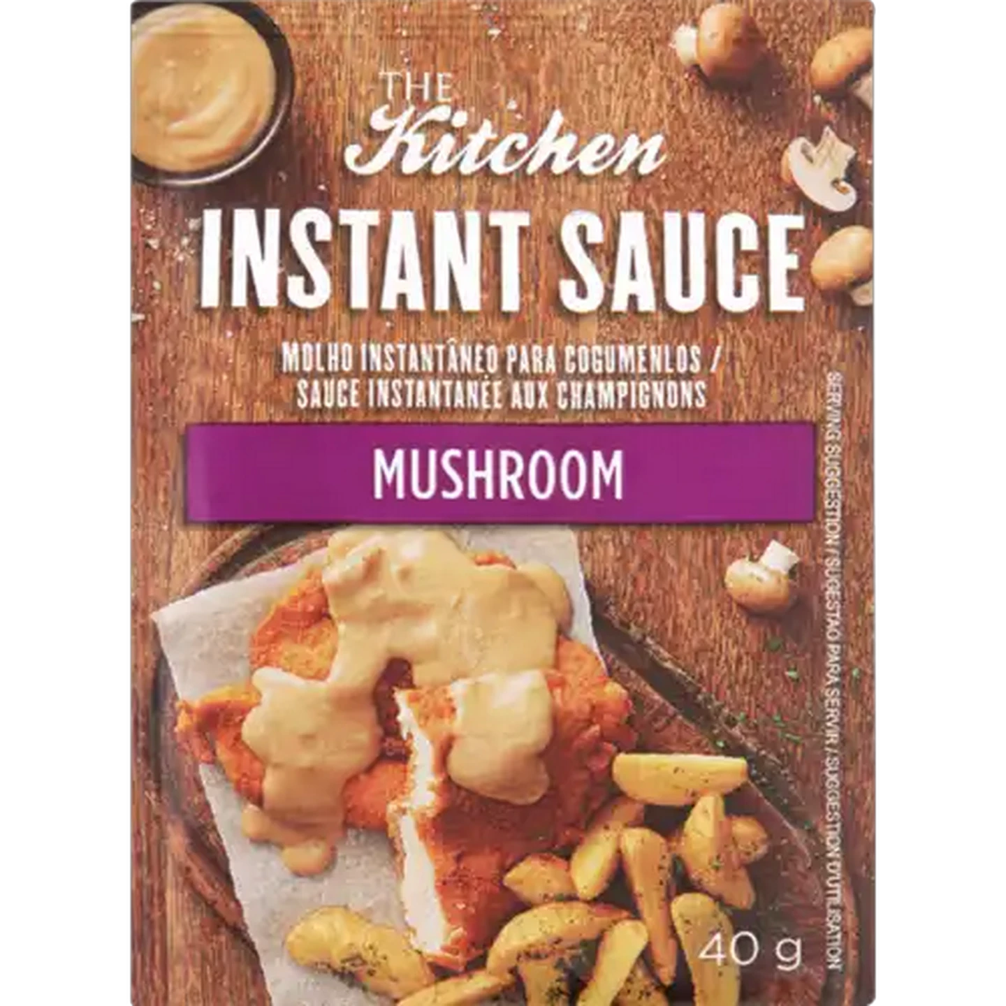 Image of The Kitchen Instant Mushroom Sauce 40g
