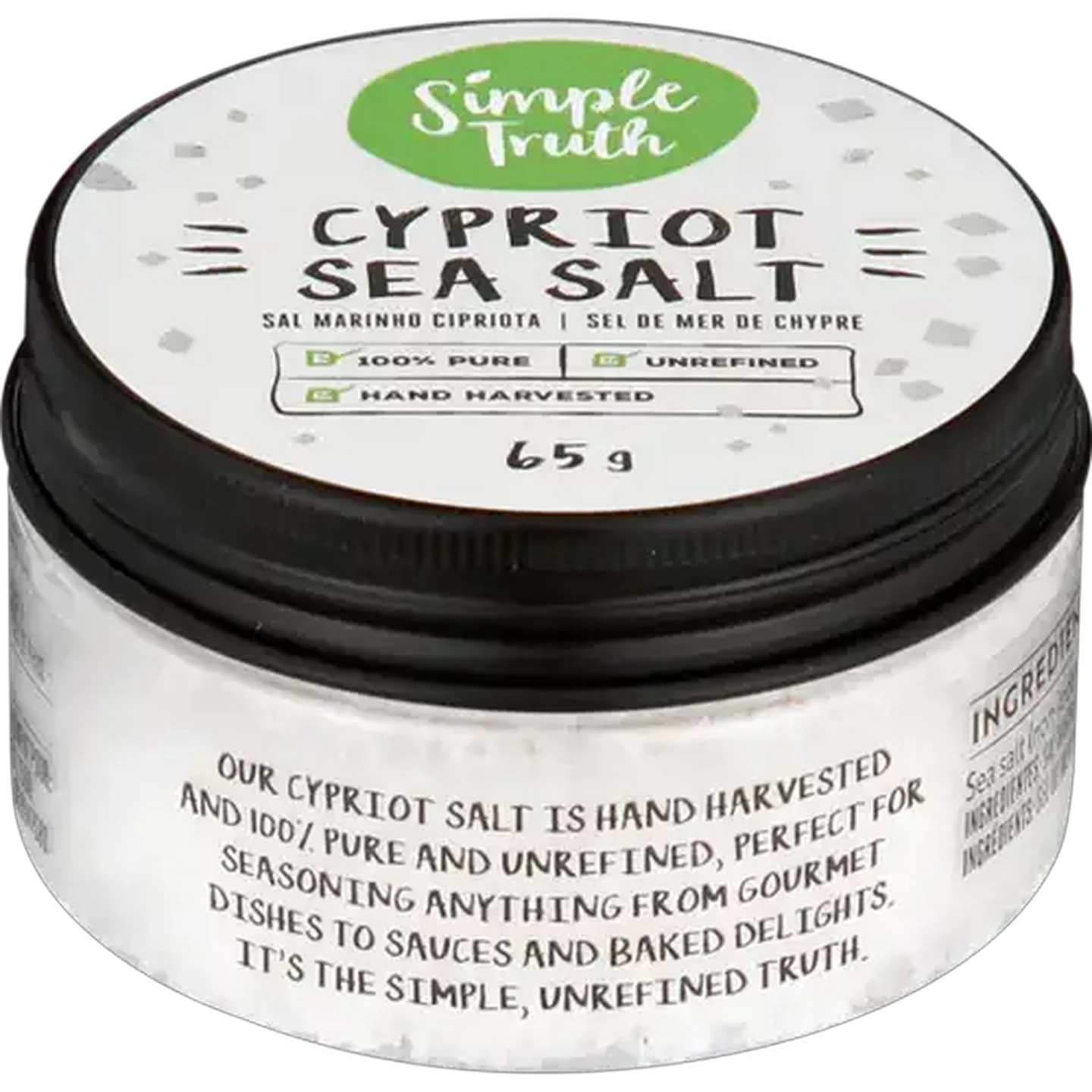Image of Simple Truth Cypriot Sea Salt 65g