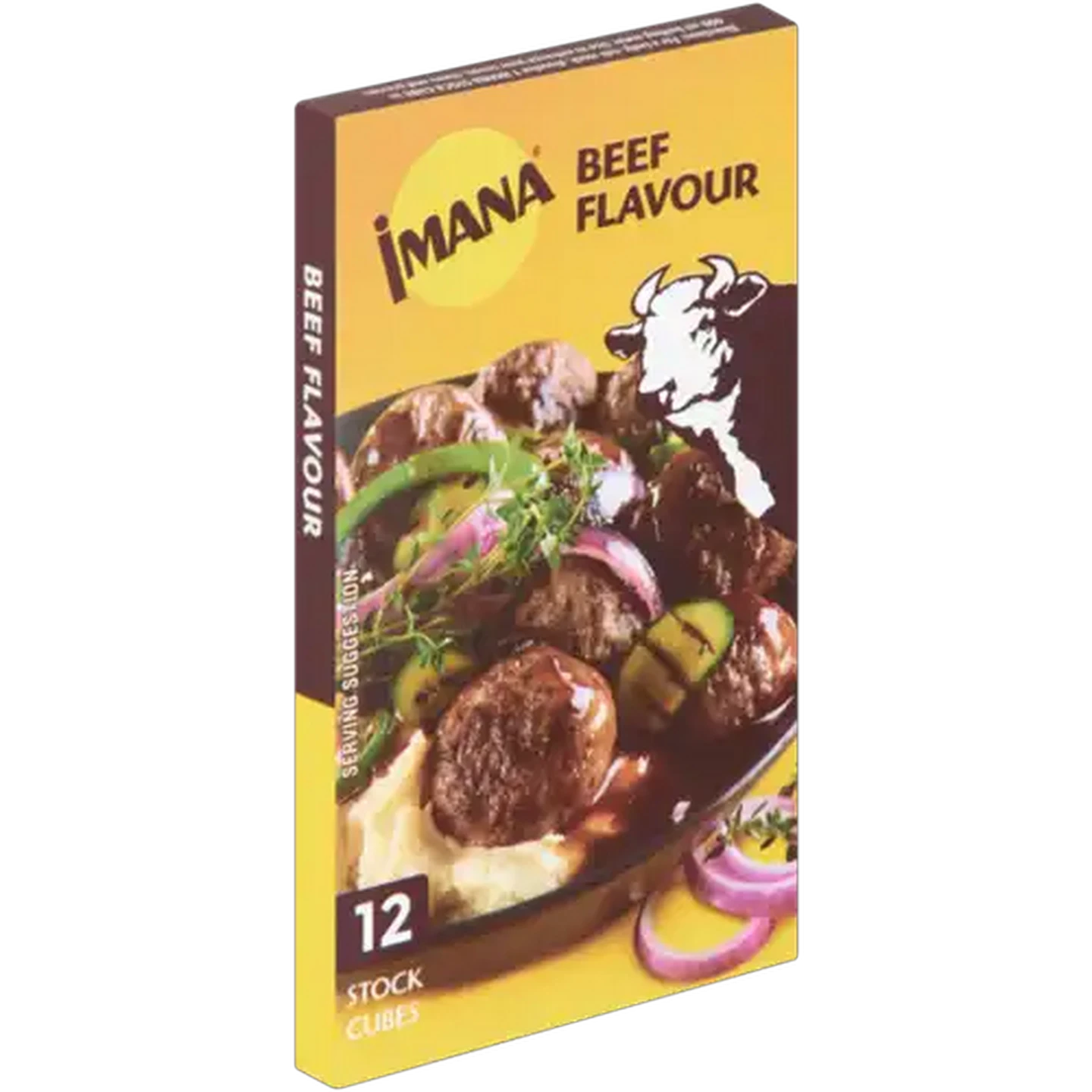 Image of Imana Beef Flavour Stock Cubes 12 Pack
