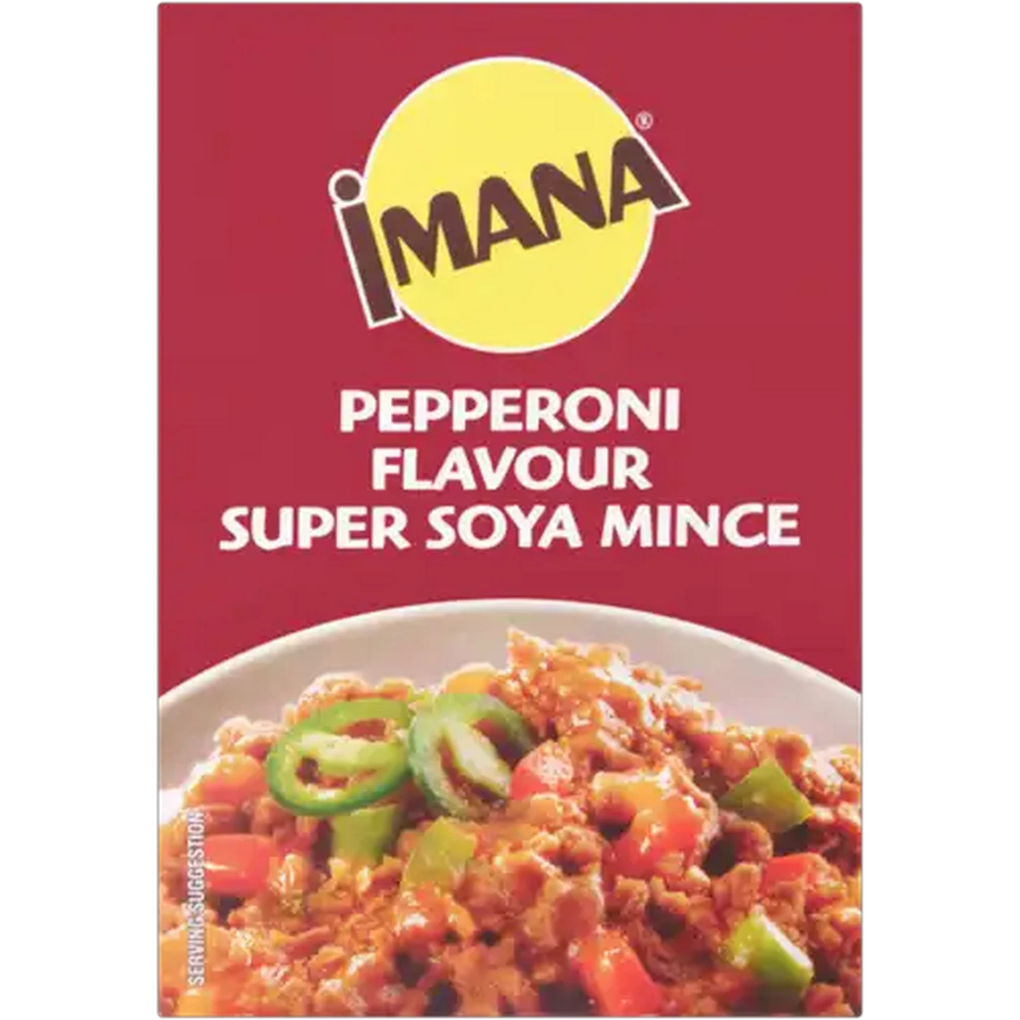 Image of Imana Pepperoni Flavour Super Soya Mince 2 x 200g