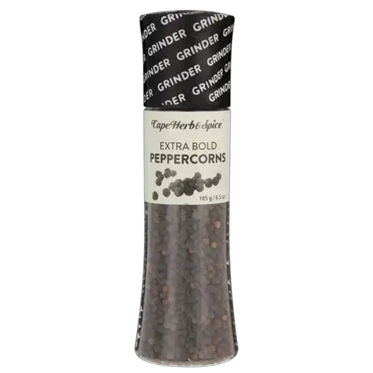 Image of Cape Herb & Spice Black Pepper Grinder 185g