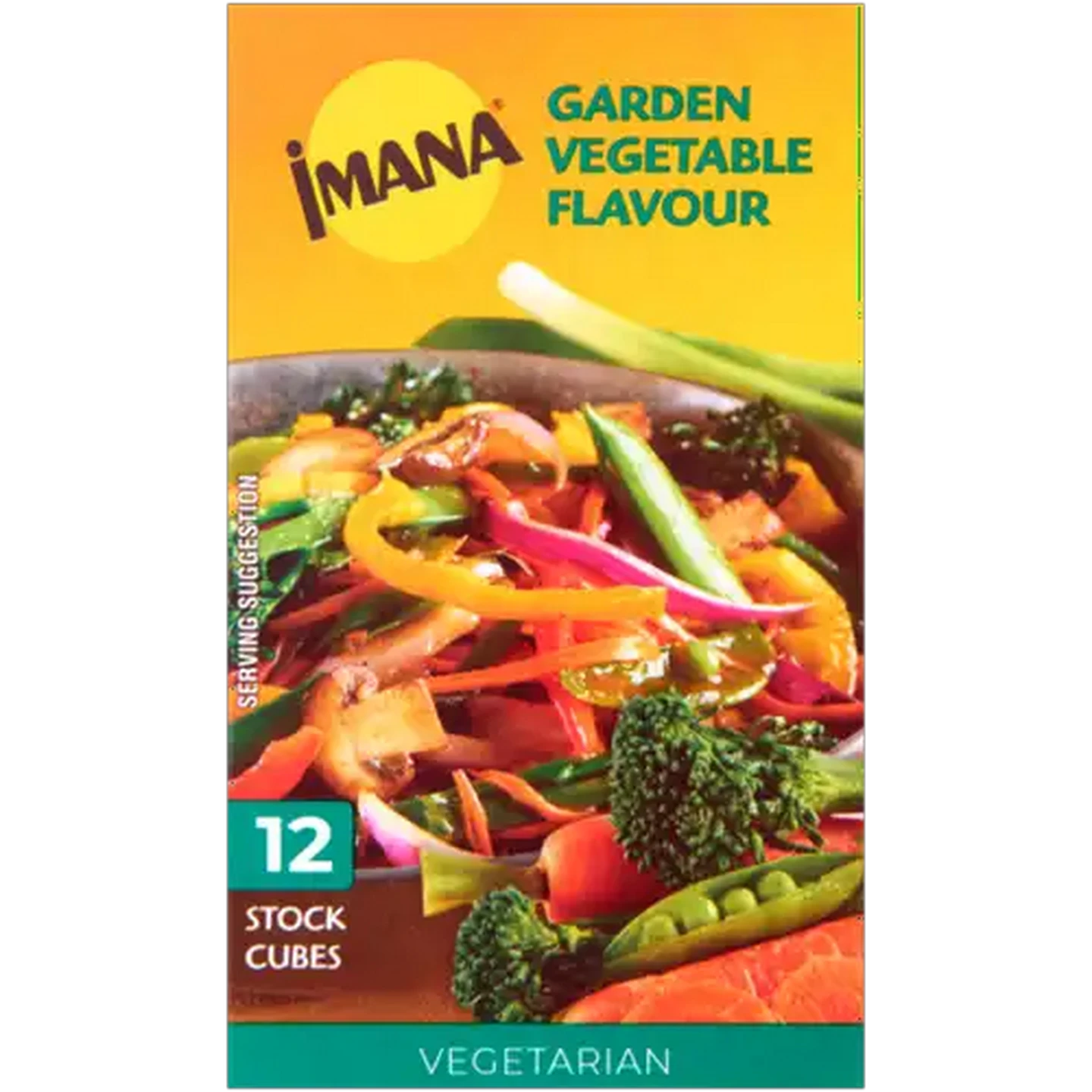 Image of Imana Super Stock Garden Vegetable Flavoured Cubes 12 Pack